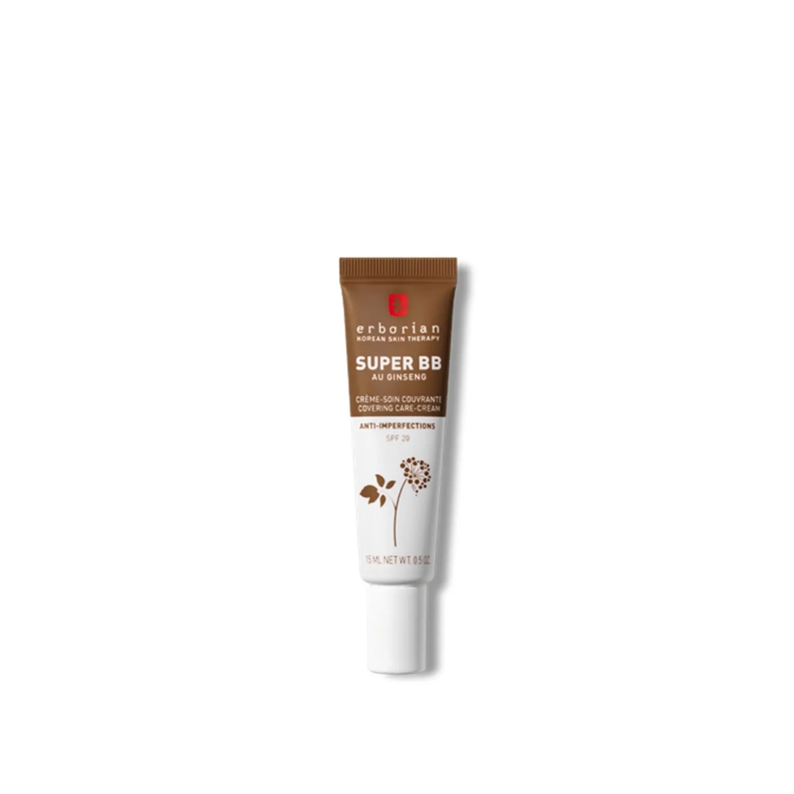 Erborian Super BB Au Ginseng Covering Care-Cream SPF20 Chocolat 15ml (0.6oz)