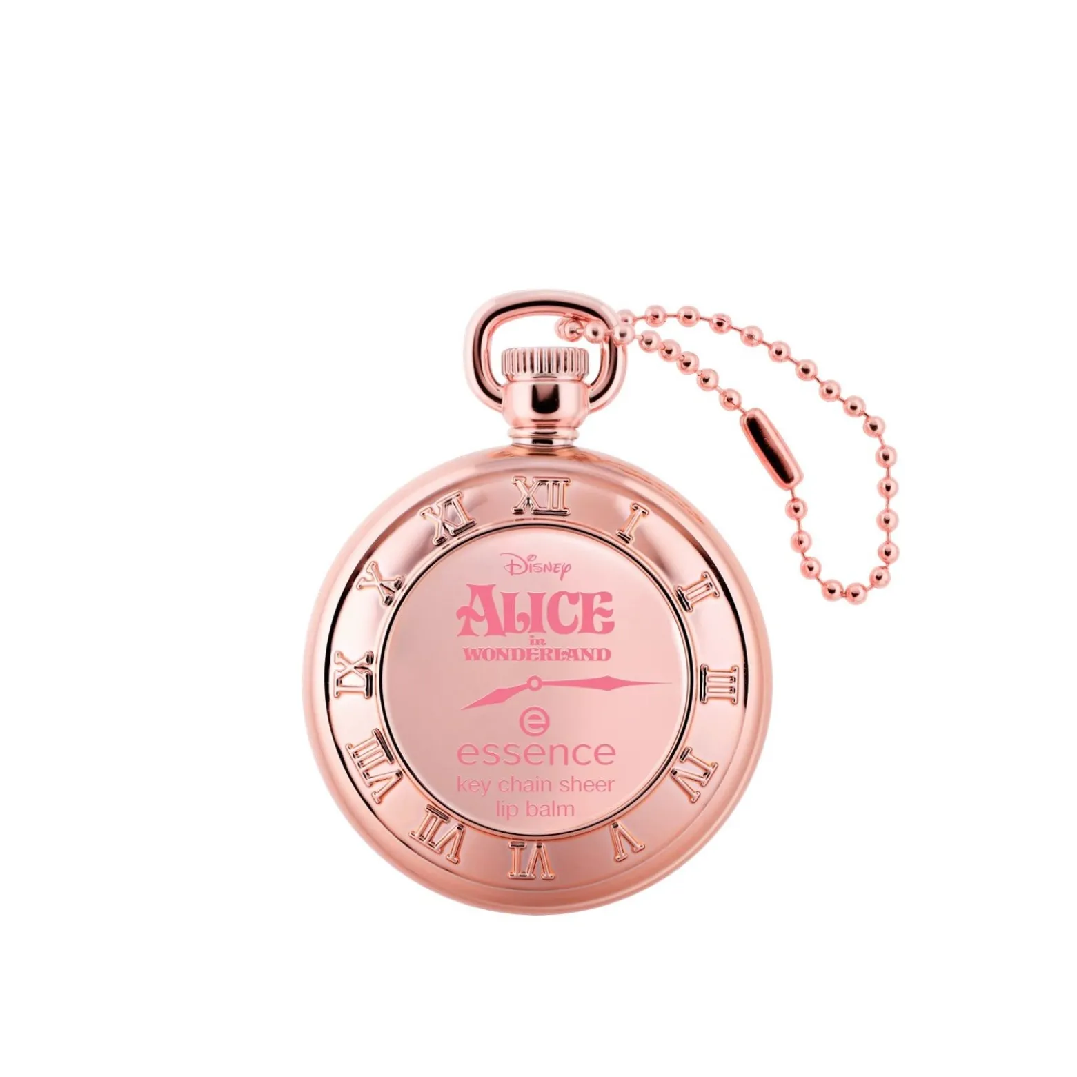 essence Disney Alice in Wonderland Key Chain Sheer Lip Balm 02 Late But Great 1.35g (0.04oz)