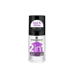 essence 2-In-1 Base & Top Coat 8ml (0.27floz)