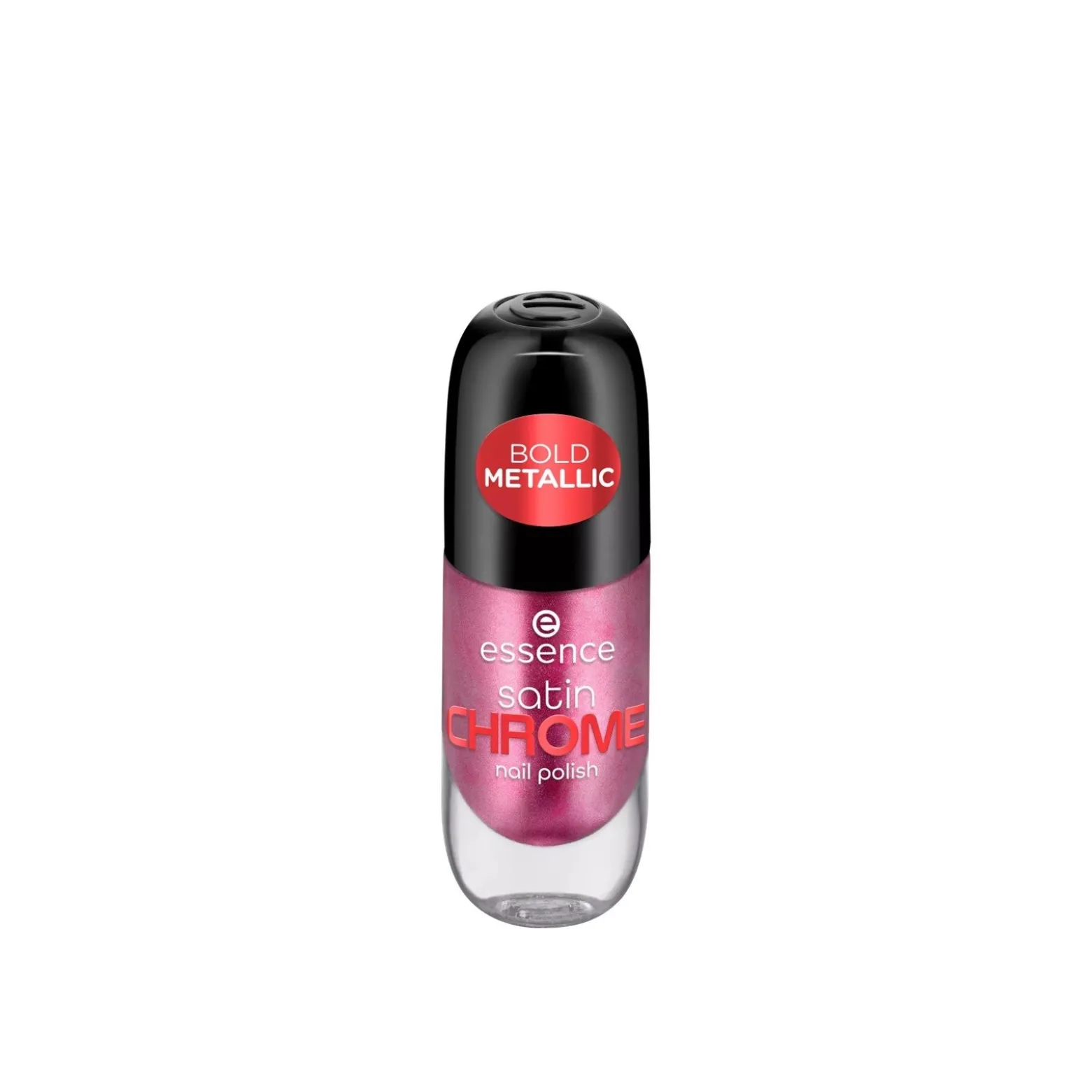 essence Satin Chrome Nail Polish 03 Meta Maroon 8ml (0.27floz)