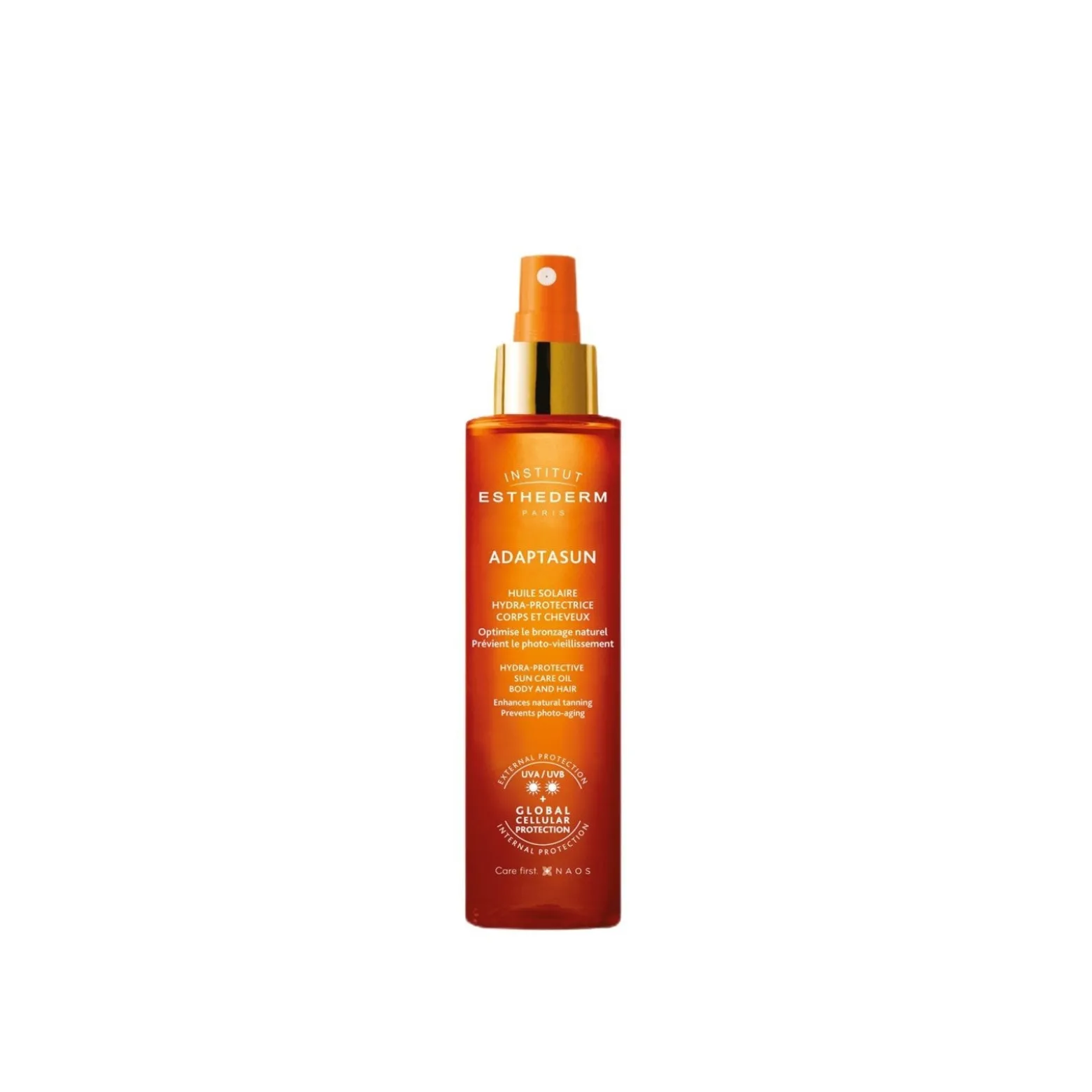 Esthederm Sun Hydra-Protective Sun Care Oil Body&Hair Moderate Sun 150ml (5.07floz)