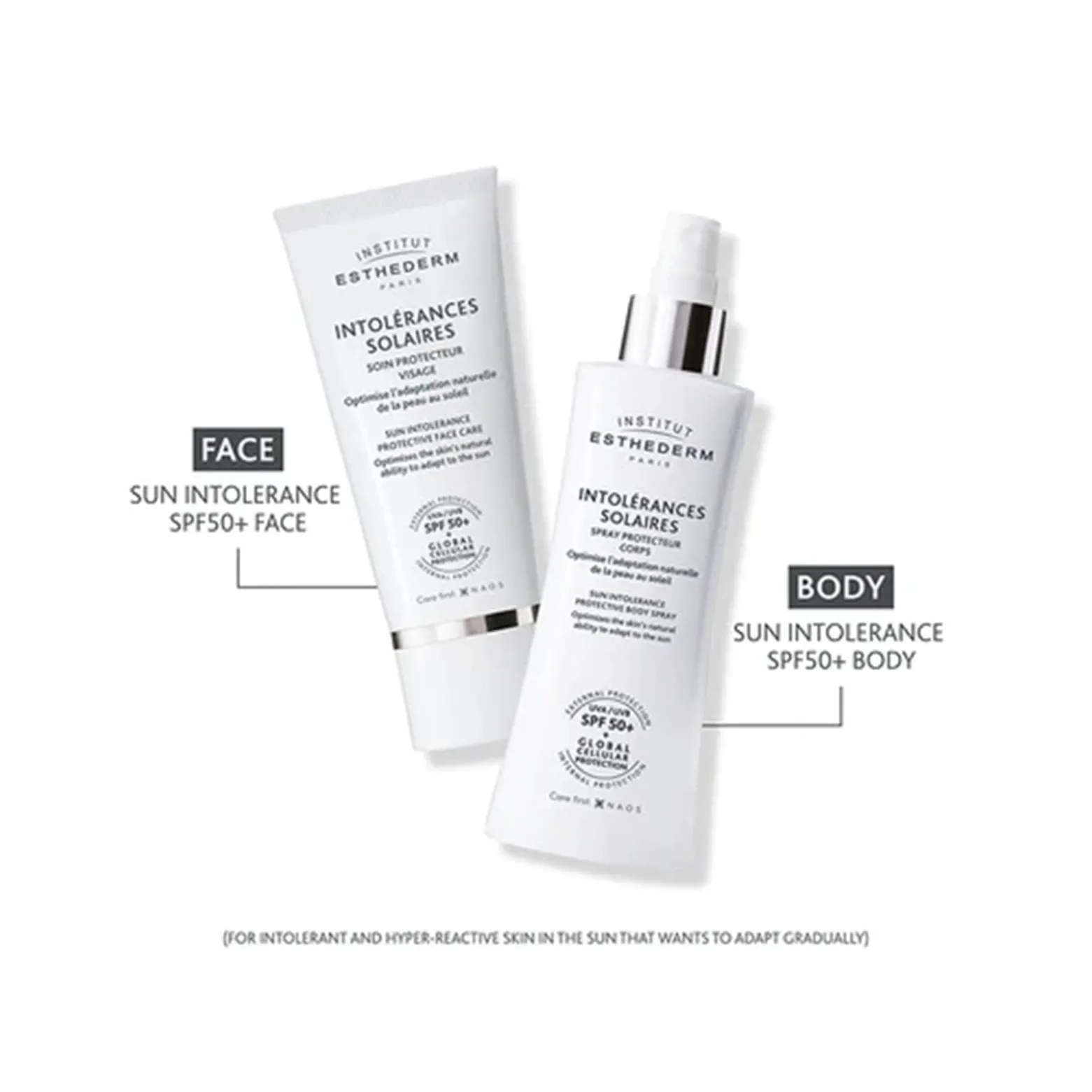 Esthederm Sun Intolerance Protective Body Spray SPF50+ Sunscreen 150ml (5.07floz)