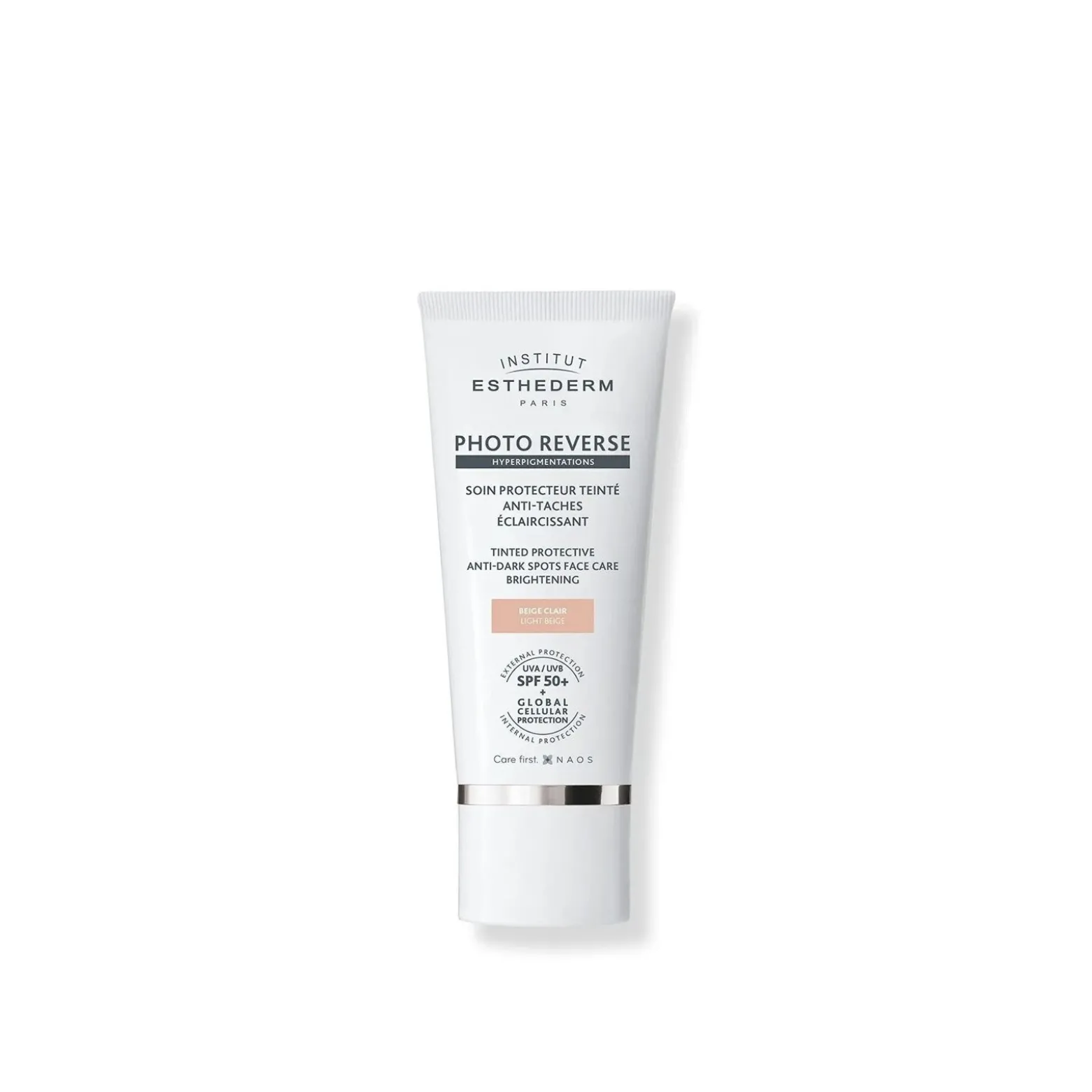Esthederm Sun Photo Reverse Tinted Protective Anti-Dark Spots Face Care Light Beige SPF50+ 50ml (1.6floz)