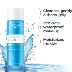 Eucerin DermatoCLEAN 3-In-1 Micellar Water 400ml (13.53floz)