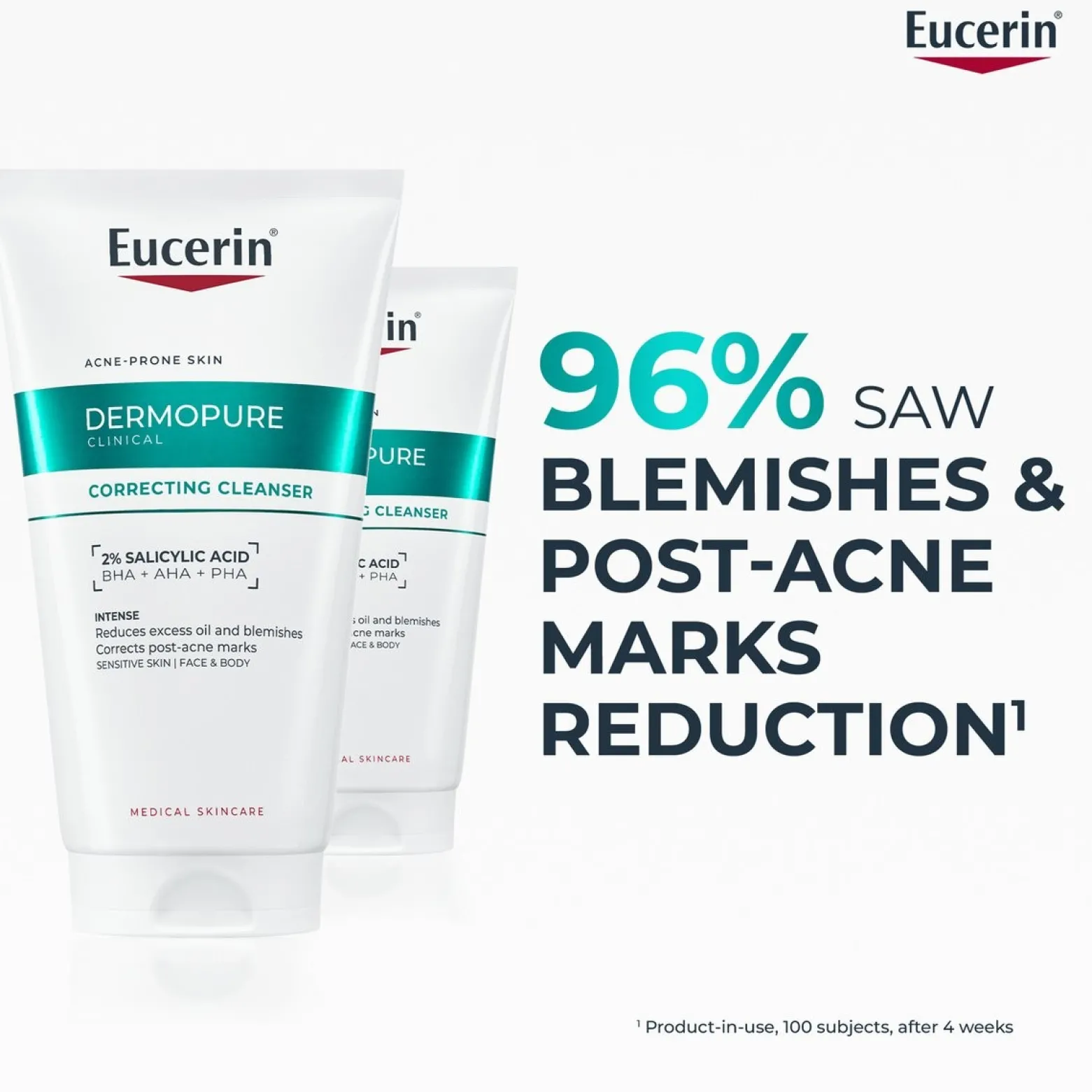 Eucerin DERMOPURE Clinical Correcting Cleanser Gel 150ml (5.07floz)