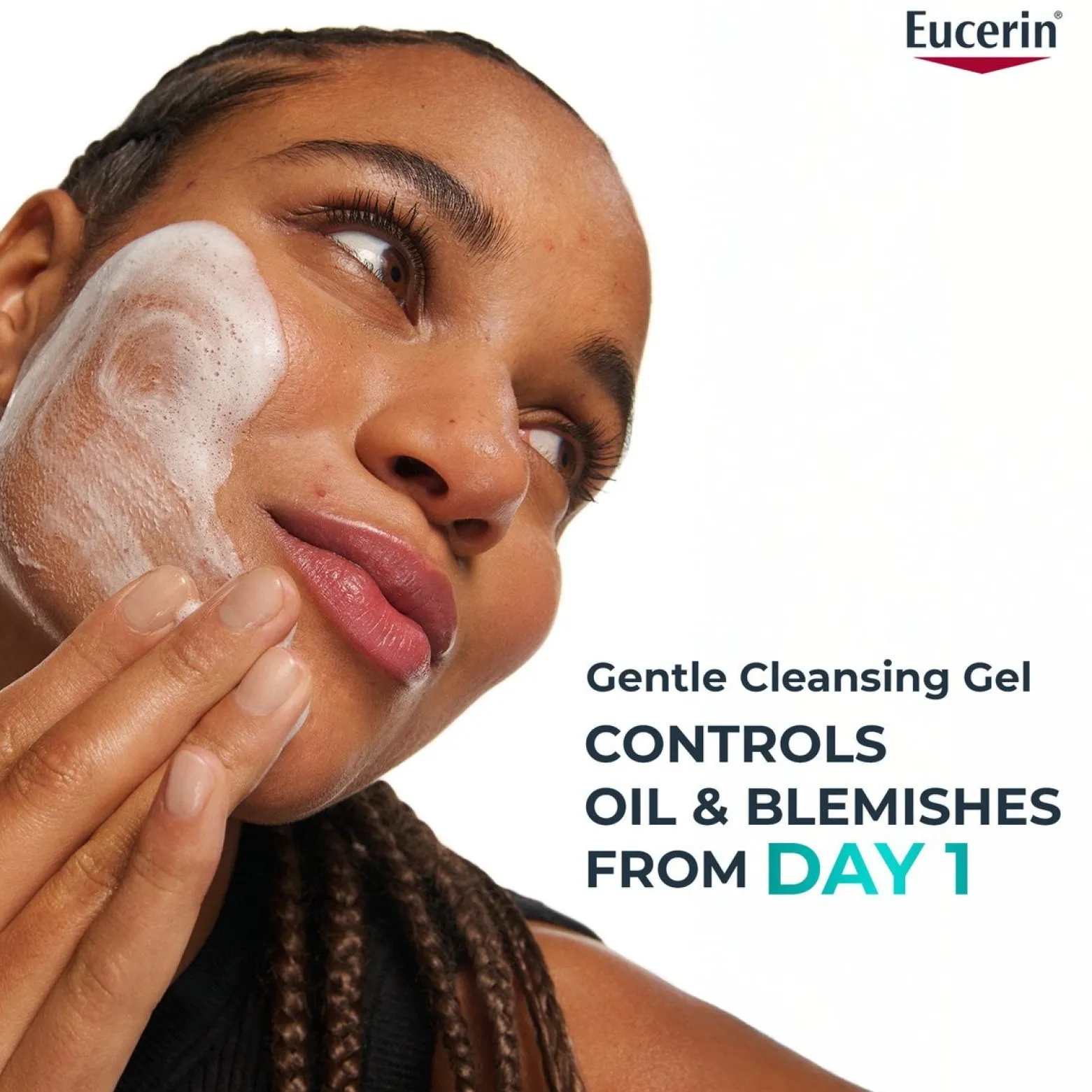 Eucerin DERMOPURE Clinical Purifying Cleansing Gel Acne-Prone Skin 400ml (13.53floz)