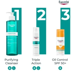 Eucerin DERMOPURE Clinical Purifying Cleansing Gel Acne-Prone Skin 400ml (13.53floz)