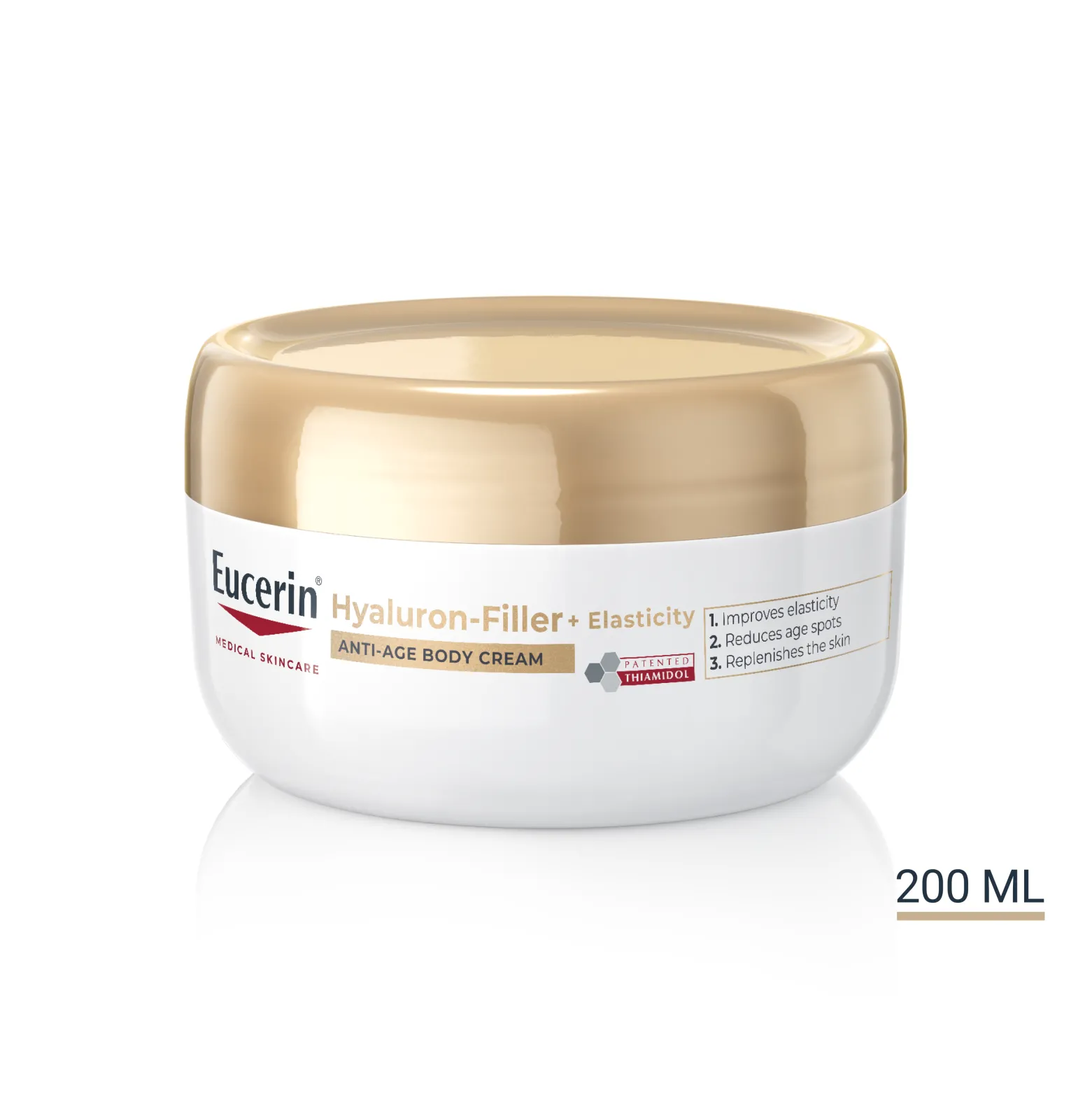 Eucerin Hyaluron-Filler + Elasticity Anti-Age Body Cream 200ml (6.76floz)