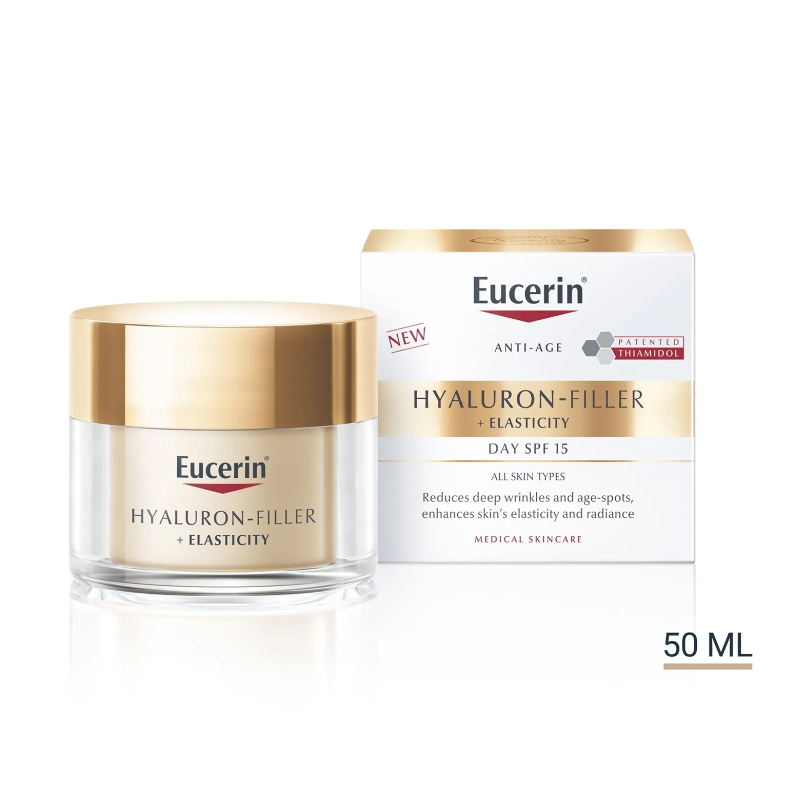 Eucerin Hyaluron-Filler + Elasticity Day Cream SPF15 50ml (1.69floz)
