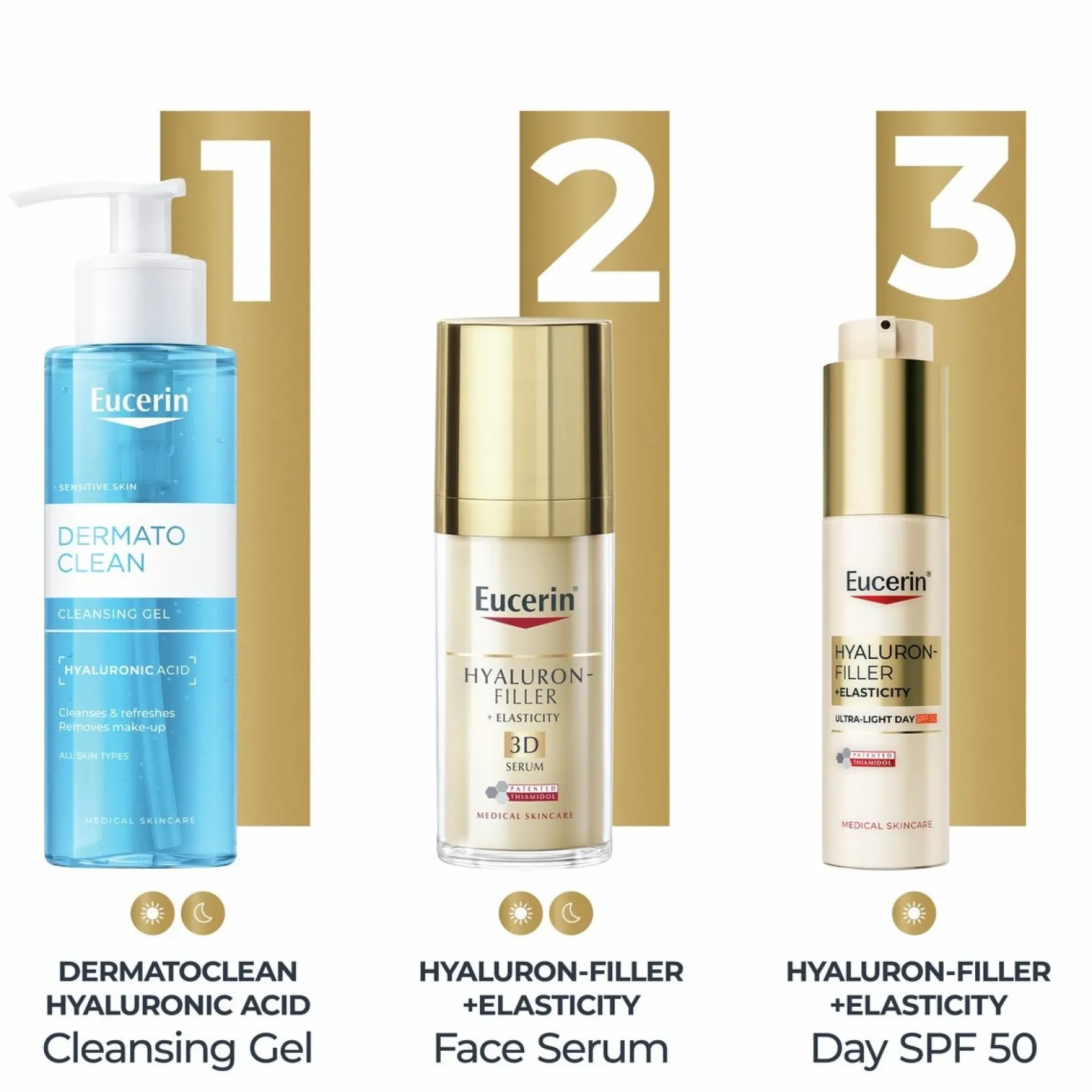 Eucerin Hyaluron-Filler + Elasticity Ultra-Light Day Cream SPF50 50ml (1.69floz)