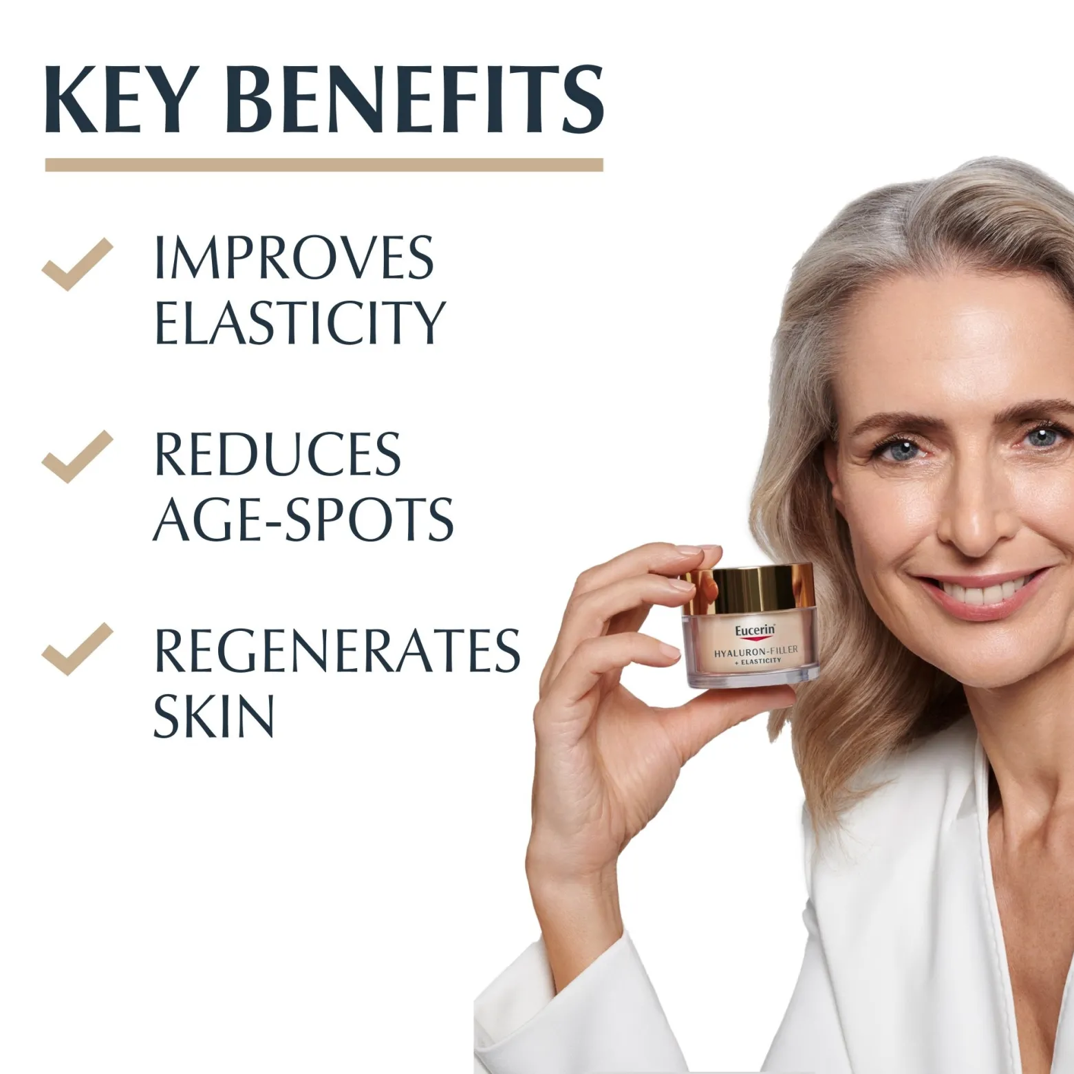 Eucerin Hyaluron-Filler + Elasticity Night Cream Refill 50ml (1.69floz)