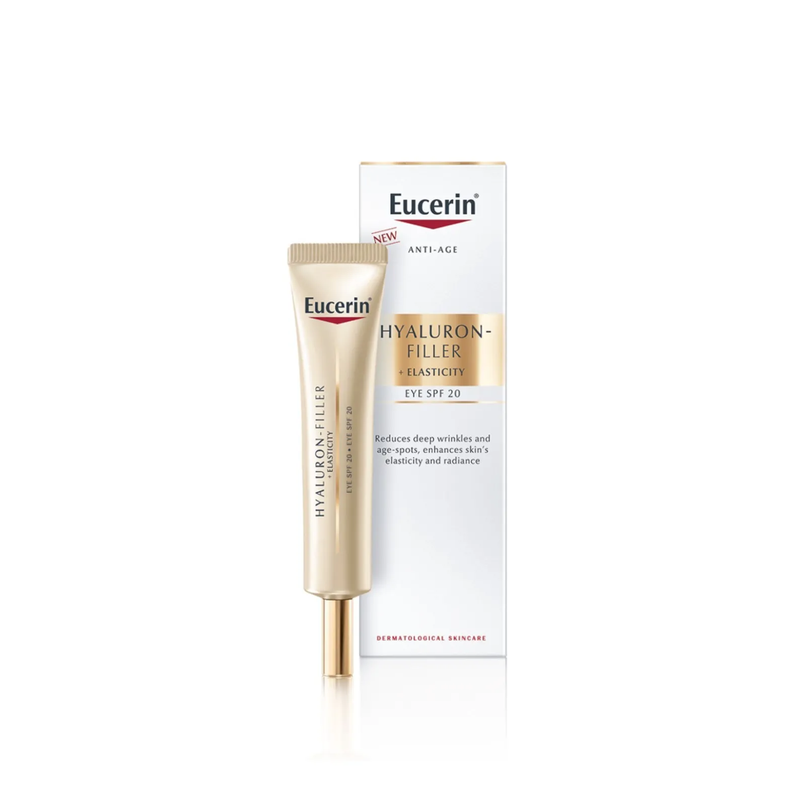 Eucerin Hyaluron-Filler + Elasticity Eye Cream SPF20 Anti-Aging 15ml (0.51floz)