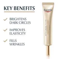 Eucerin Hyaluron-Filler + Elasticity Eye Cream SPF20 Anti-Aging 15ml (0.51floz)