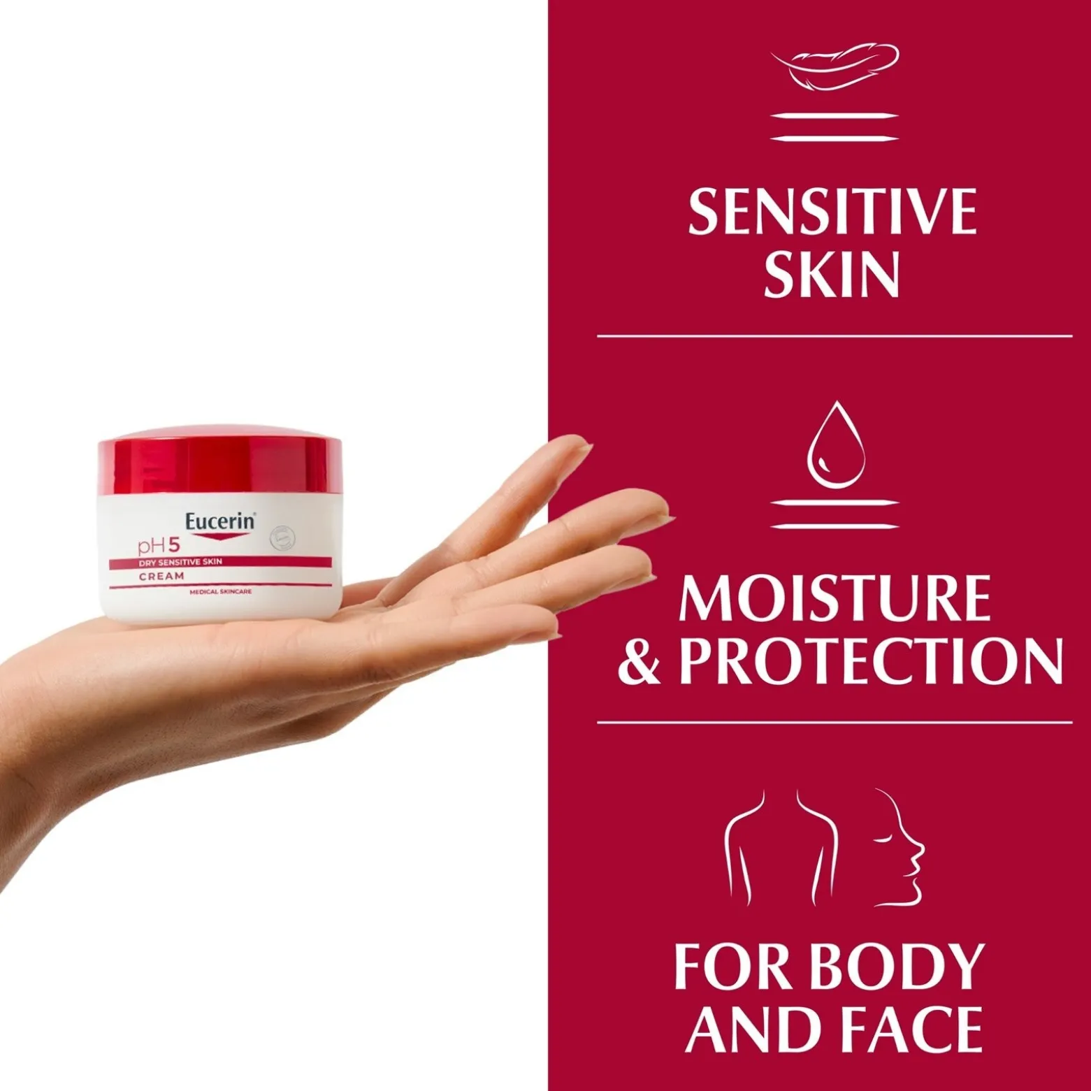 Eucerin pH5 Cream 75ml (2.54floz)