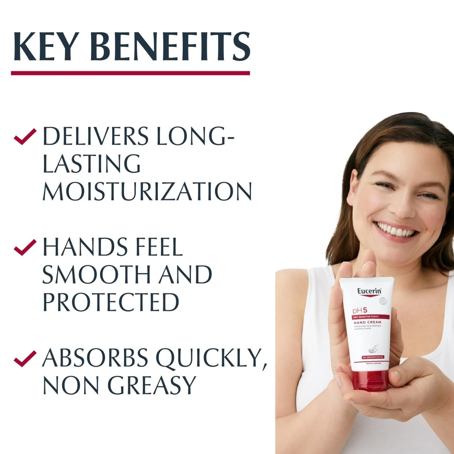 Eucerin pH5 Hand Cream 75ml (2.54floz)