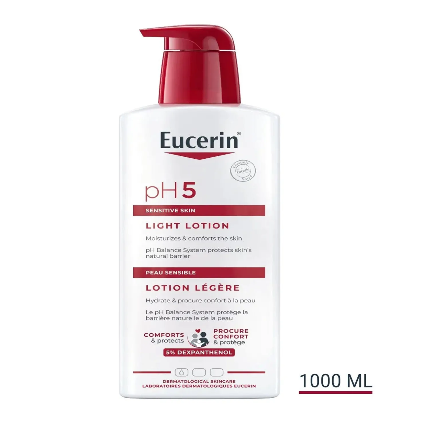 Eucerin pH5 Light Lotion 1L (33.81floz)