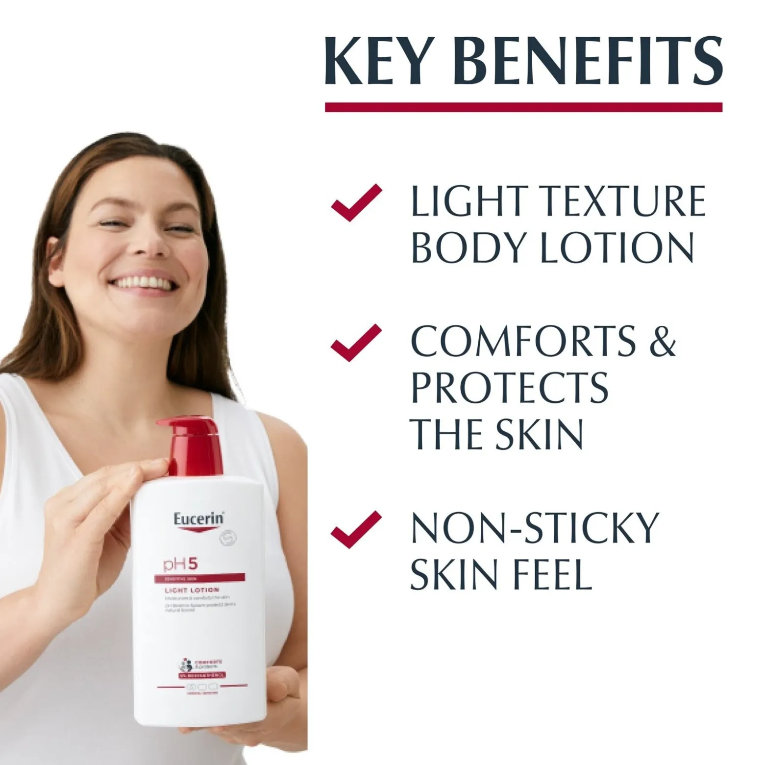 Eucerin pH5 Light Lotion 1L (33.81floz)