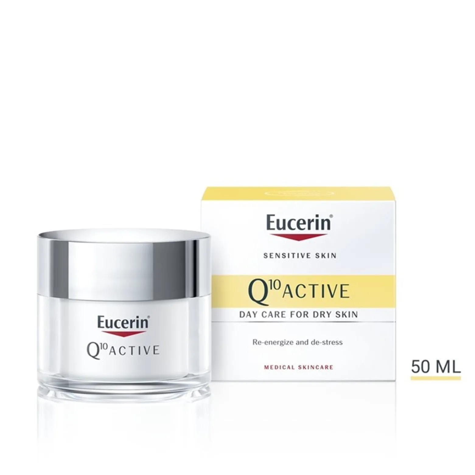 Eucerin Q10 Active Anti-Wrinkle Day Cream Dry Skin 50ml (1.69floz)