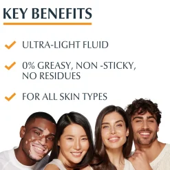 Eucerin Sun Hydro Protect Ultra-Light Fluid SPF50+ Sunscreen 50ml (1.69floz)
