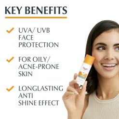 Eucerin Sun Oil Control Dry Touch Sun Gel-Cream SPF30 Sunscreen 50ml (1.69floz)