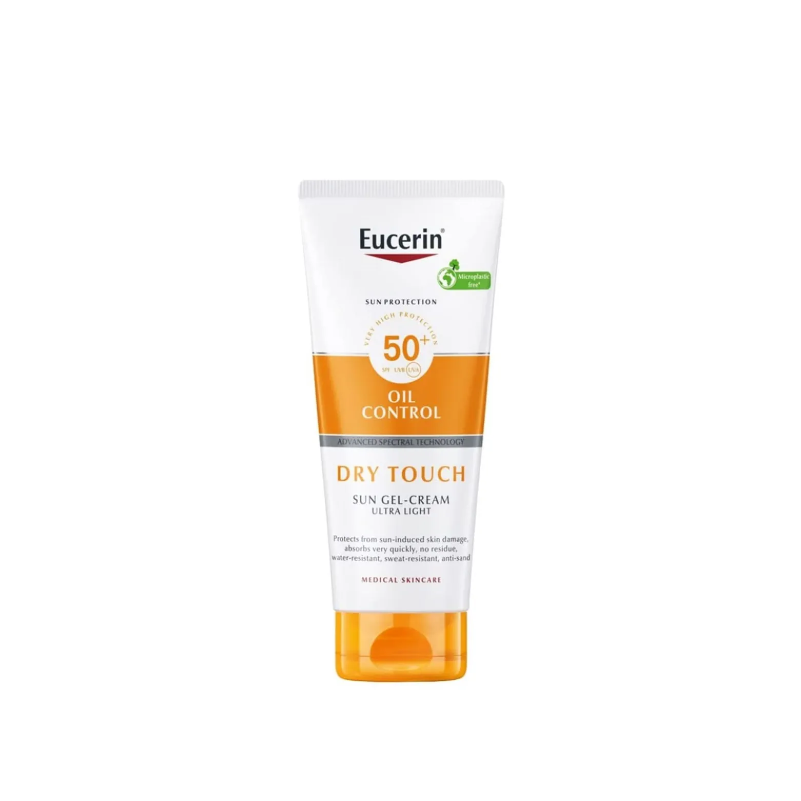 Eucerin Sun Oil Control Dry Touch Sun Gel-Cream SPF50+ Sunscreen 200ml (6.76floz)