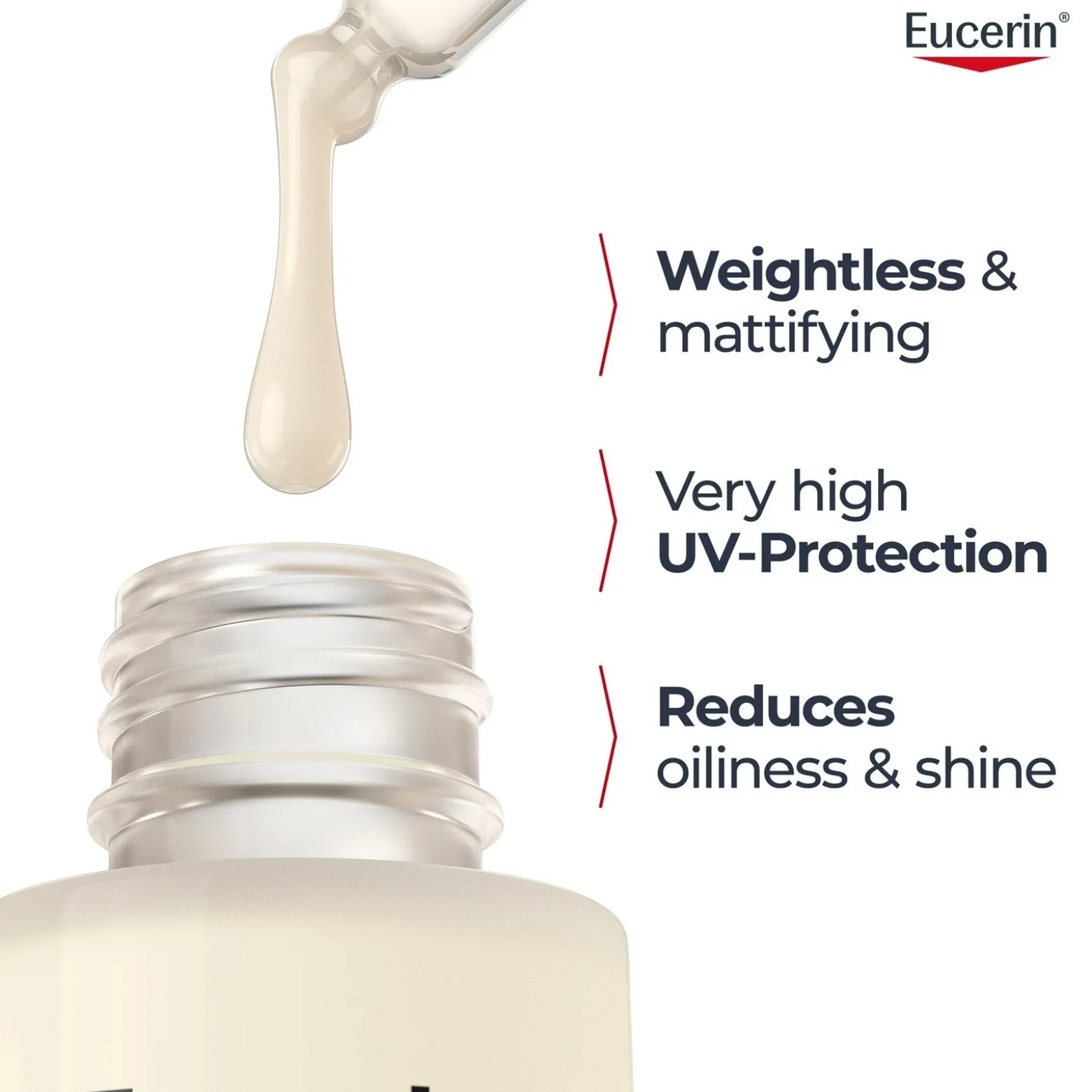 Eucerin Sun Oil Control Dry Touch Ultra-Light UV Serum SPF50+ 50ml (1.01floz)