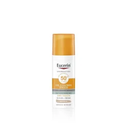 Eucerin Sun Oil Control Tinted Gel-Cream Dry Touch SPF50+ Medium Sunscreen 50ml (1.69floz)