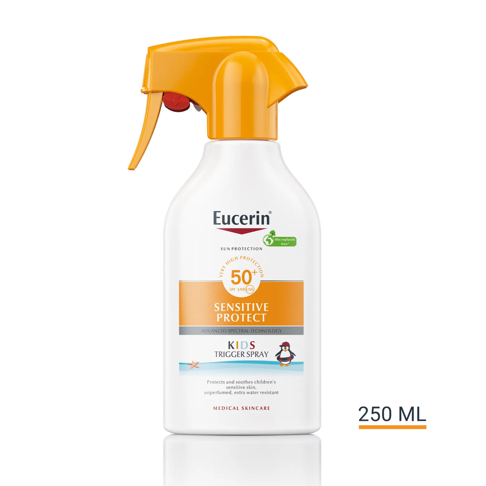 Eucerin Sun Sensitive Protect Kids Trigger Spray SPF50+ Sunscreen 250ml (8.4floz)