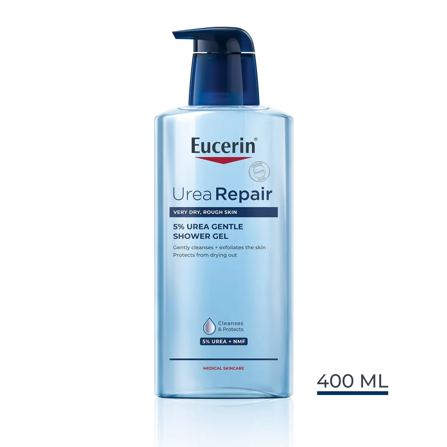 Eucerin UreaRepair 5% Urea Gentle Shower Gel 400ml (13.5floz)