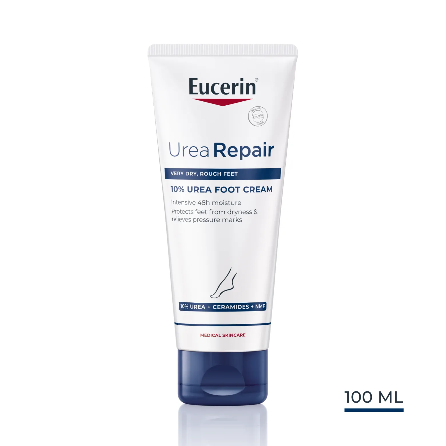 Eucerin UreaRepair Foot Cream 10% Urea 100ml (3.38floz)