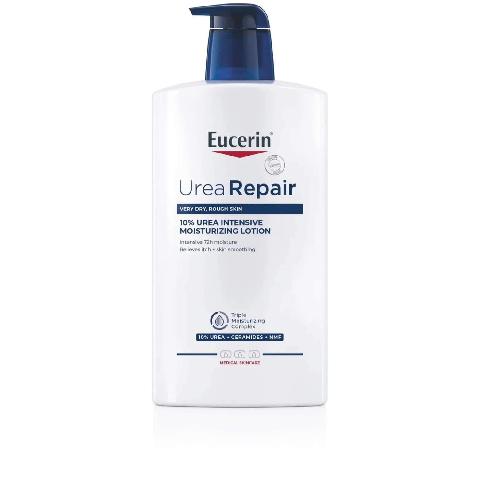 Eucerin UreaRepair Plus Lotion 10% Urea 1L (33.81floz)