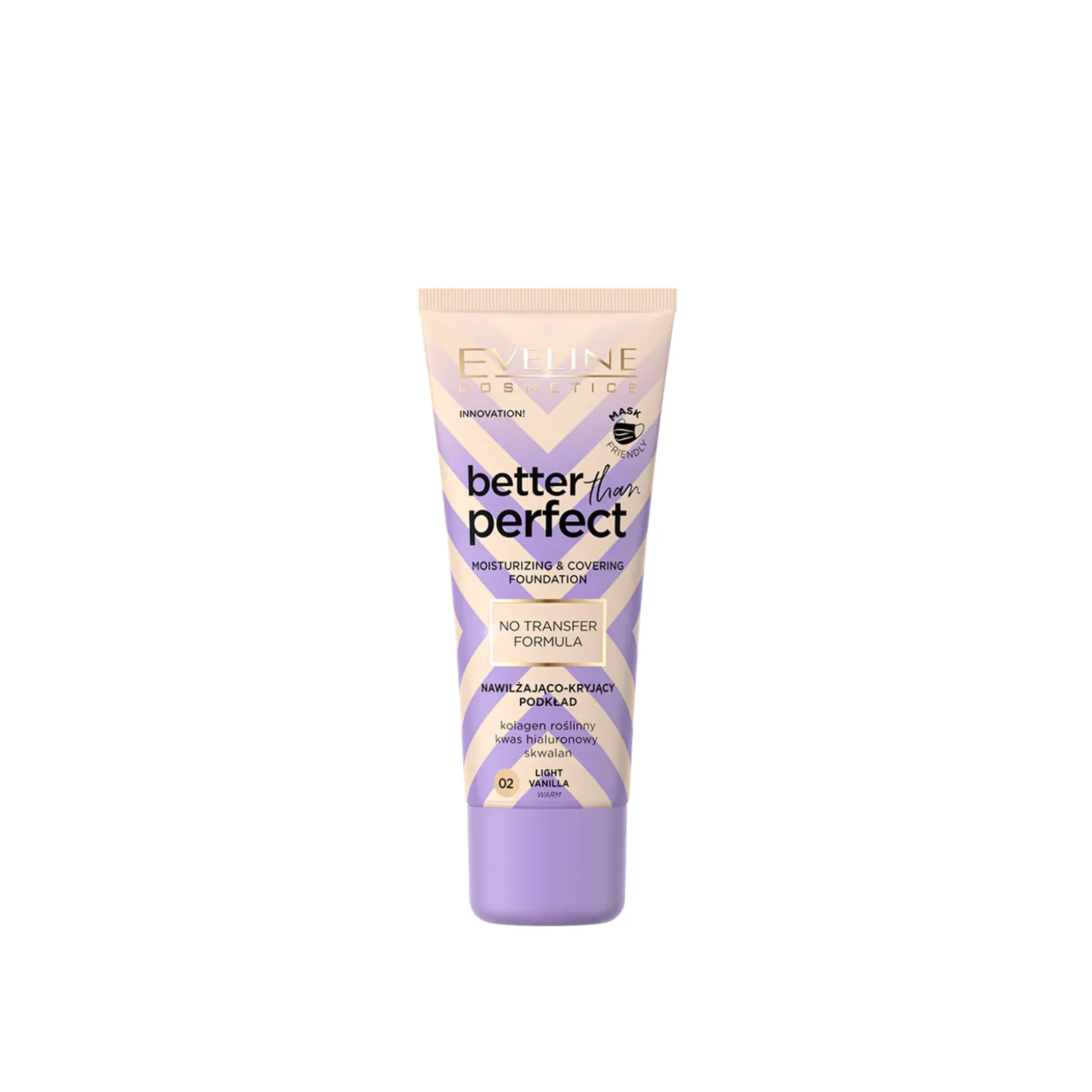 Eveline Cosmetics Better Than Perfect Moisturizing & Covering Foundation 02 Light Vanilla 30ml (1.06floz)