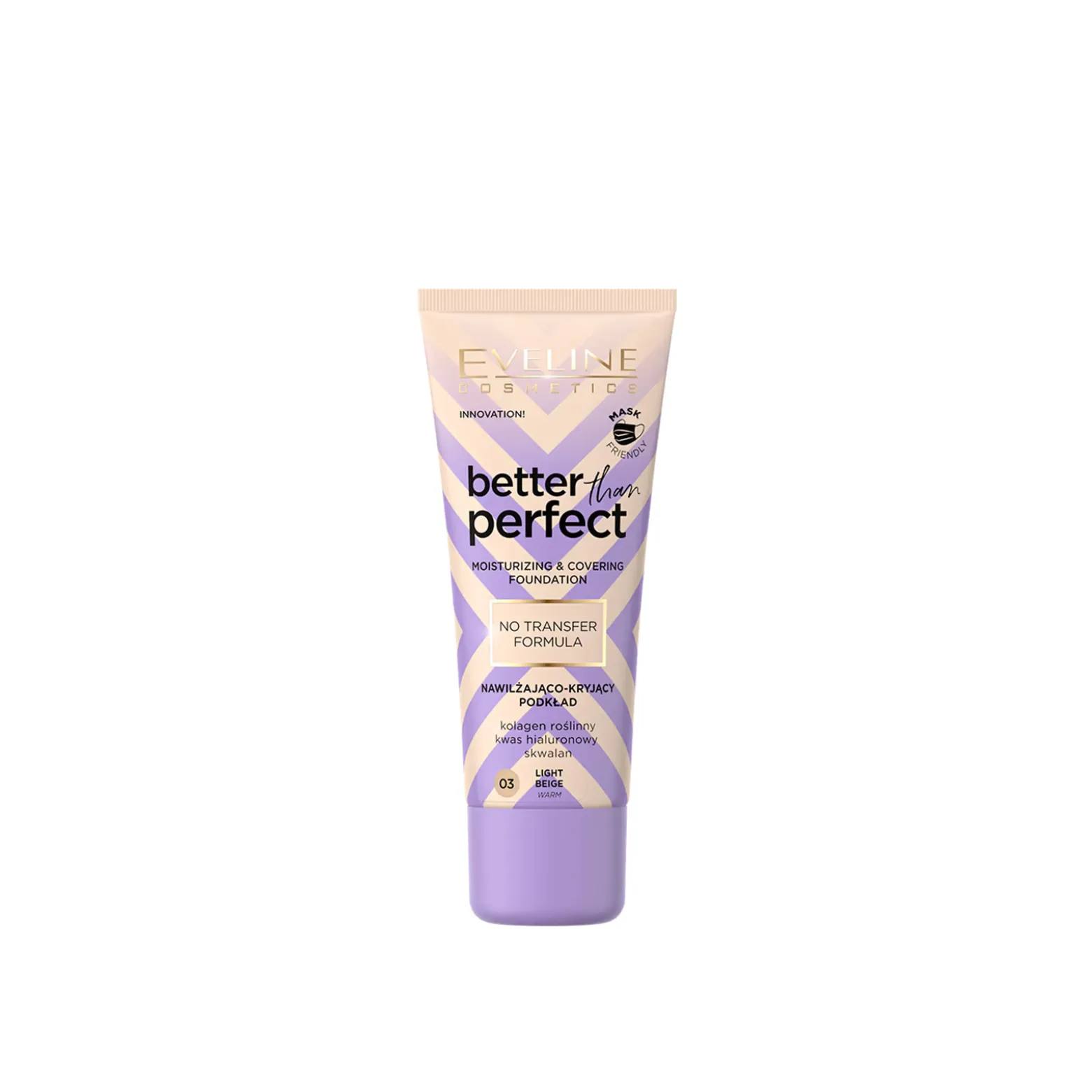 Eveline Cosmetics Better Than Perfect Moisturizing & Covering Foundation 03 Light Beige 30ml (1.06floz)