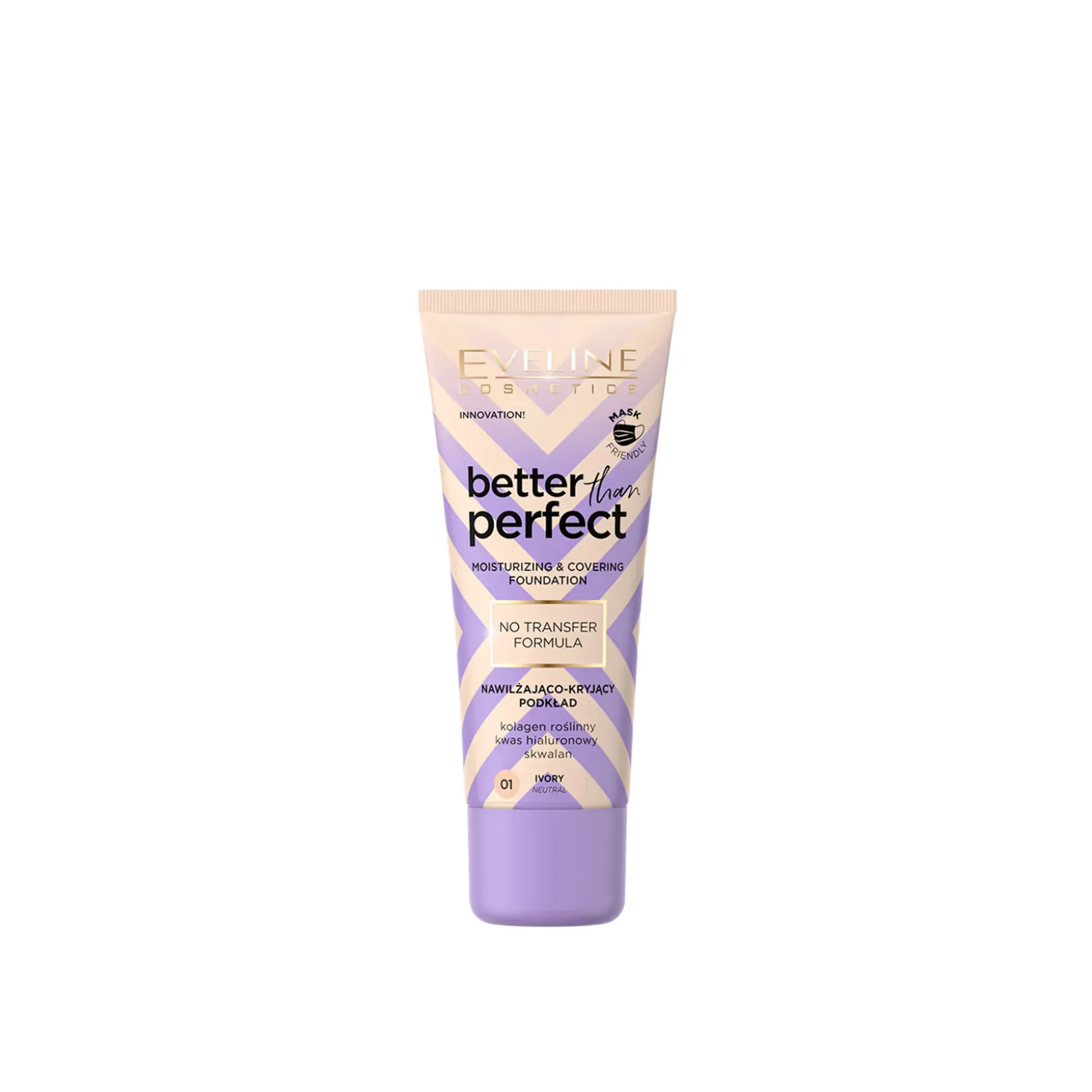 Eveline Cosmetics Better Than Perfect Moisturizing & Covering Foundation 01 Ivory 30ml (1.06floz)