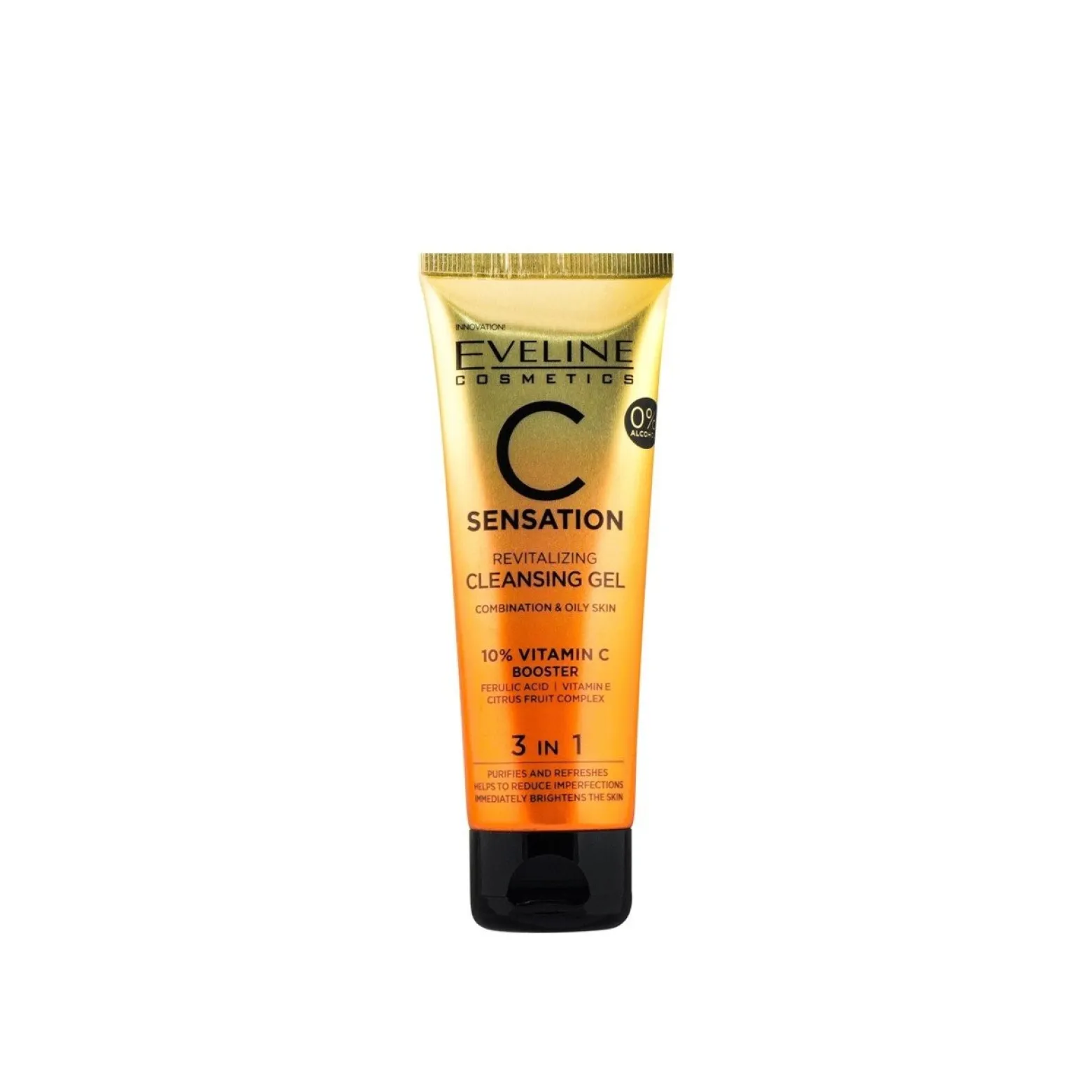 Eveline Cosmetics C Sensation 3-In-1 Revitalizing Cleansing Gel 150ml (5.28floz)