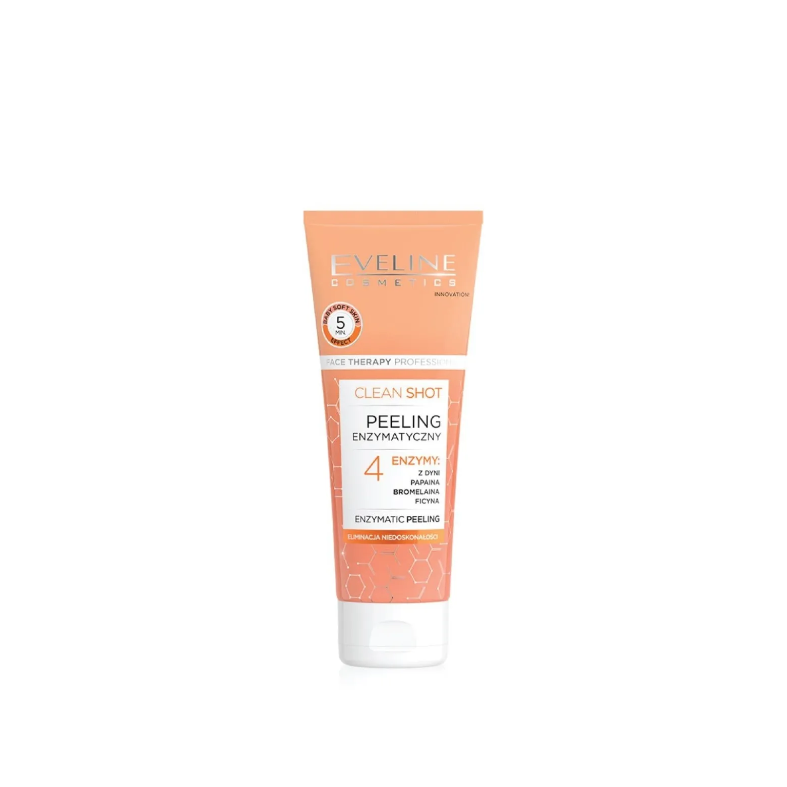 Eveline Cosmetics Clean Shot Enzymatic Peeling 75ml (2.64floz)