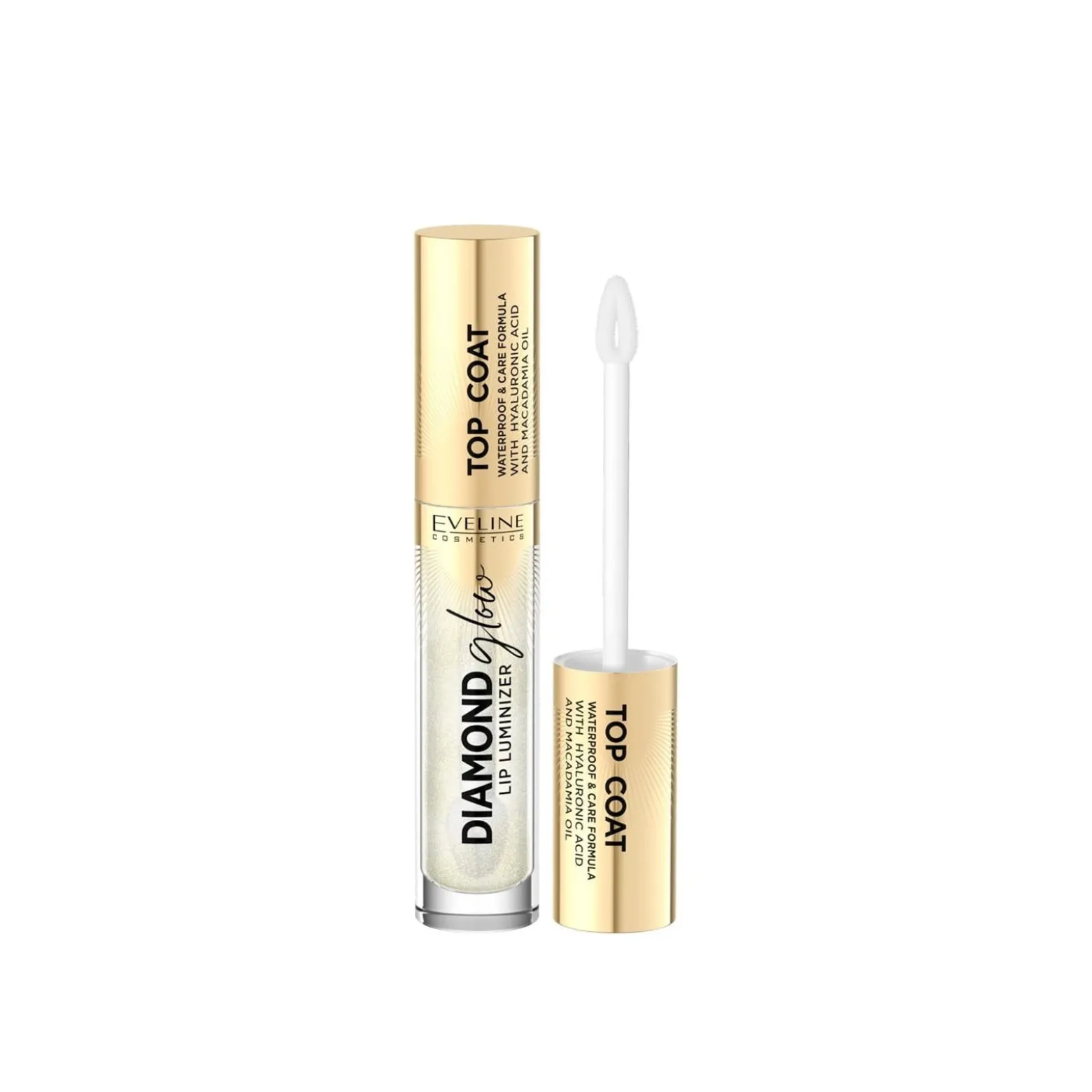 Eveline Cosmetics Diamond Glow Lip Luminizer 12 Top Coat 4.5ml (0.15floz)
