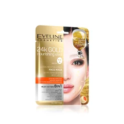 Eveline Cosmetics 24k Gold Nourishing Elixir Ultra-Revitalizing Face Mask x1