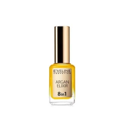 Eveline Cosmetics Nail Therapy Argan Elixir 8-In-1 Intensely Regenerating Oil 12ml (0.42floz)