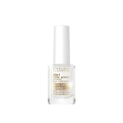 Eveline Cosmetics Nail Therapy 8-In-1 Total Action Golden Shine 12ml (0.42floz)