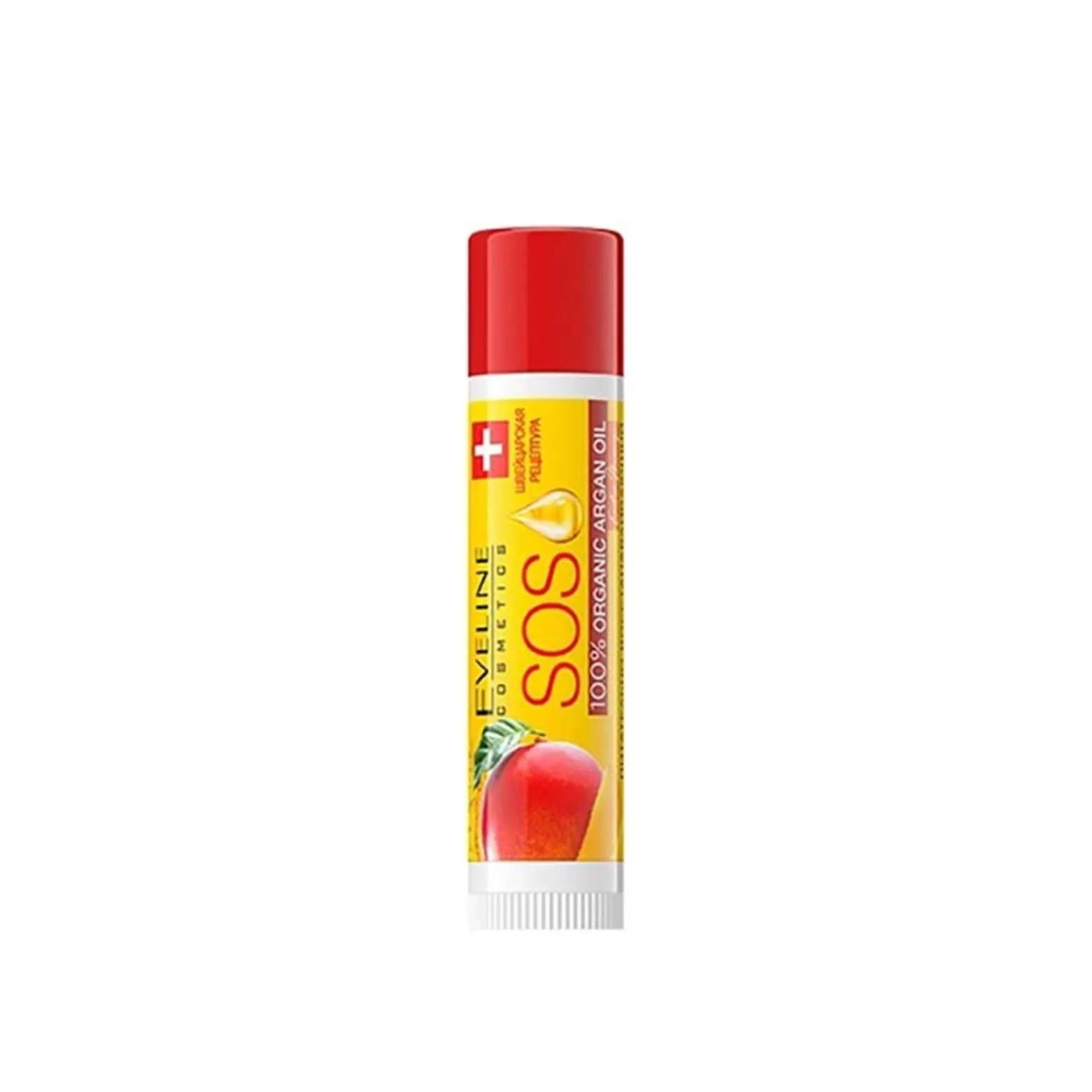 Eveline Cosmetics SOS Nourishing and Regenerating Lip Balm SPF10 Exotic Mango