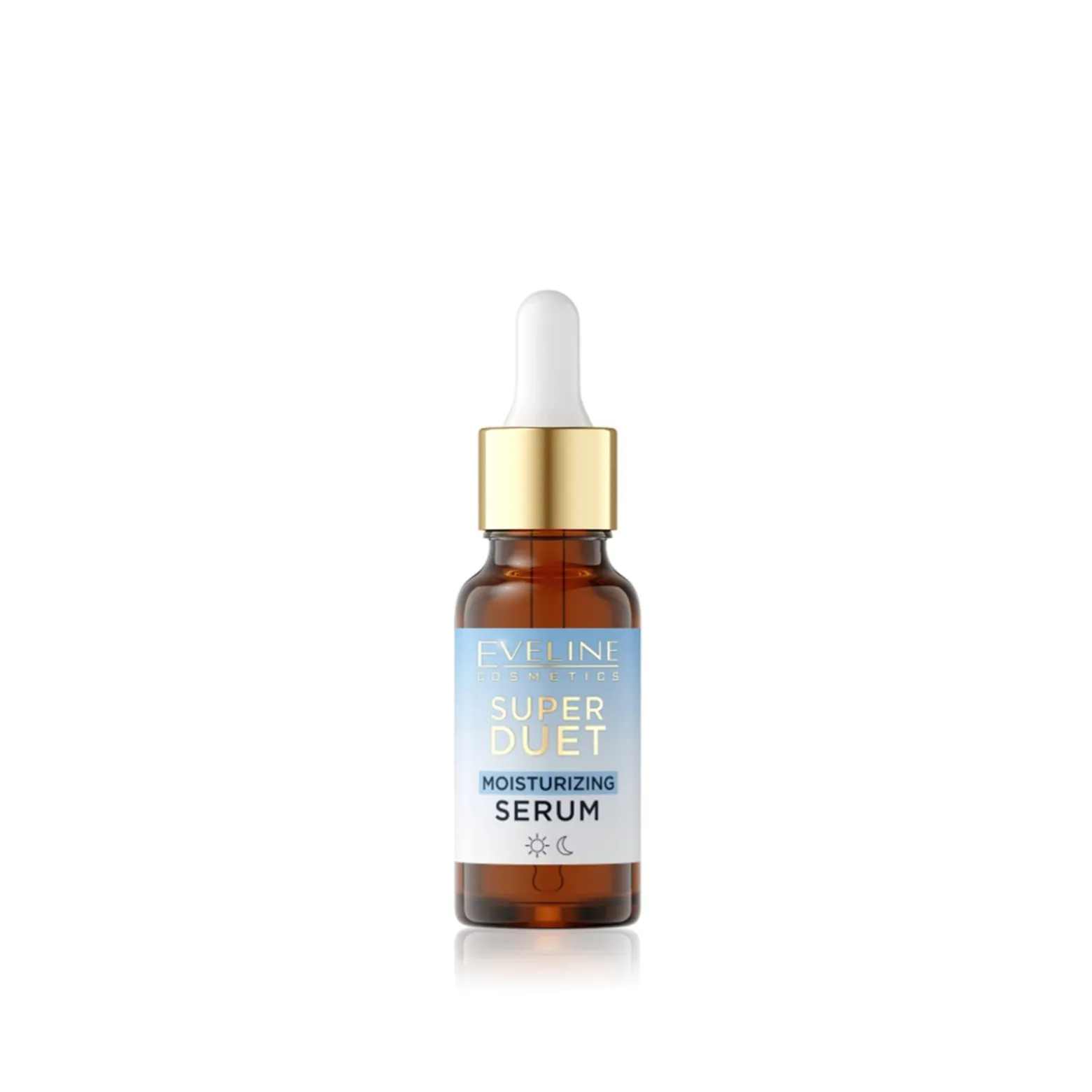 Eveline Cosmetics Super Duet 2% Hyaluronic Acid & D-Panthenol Moisturizing Serum 18ml (0.63floz)