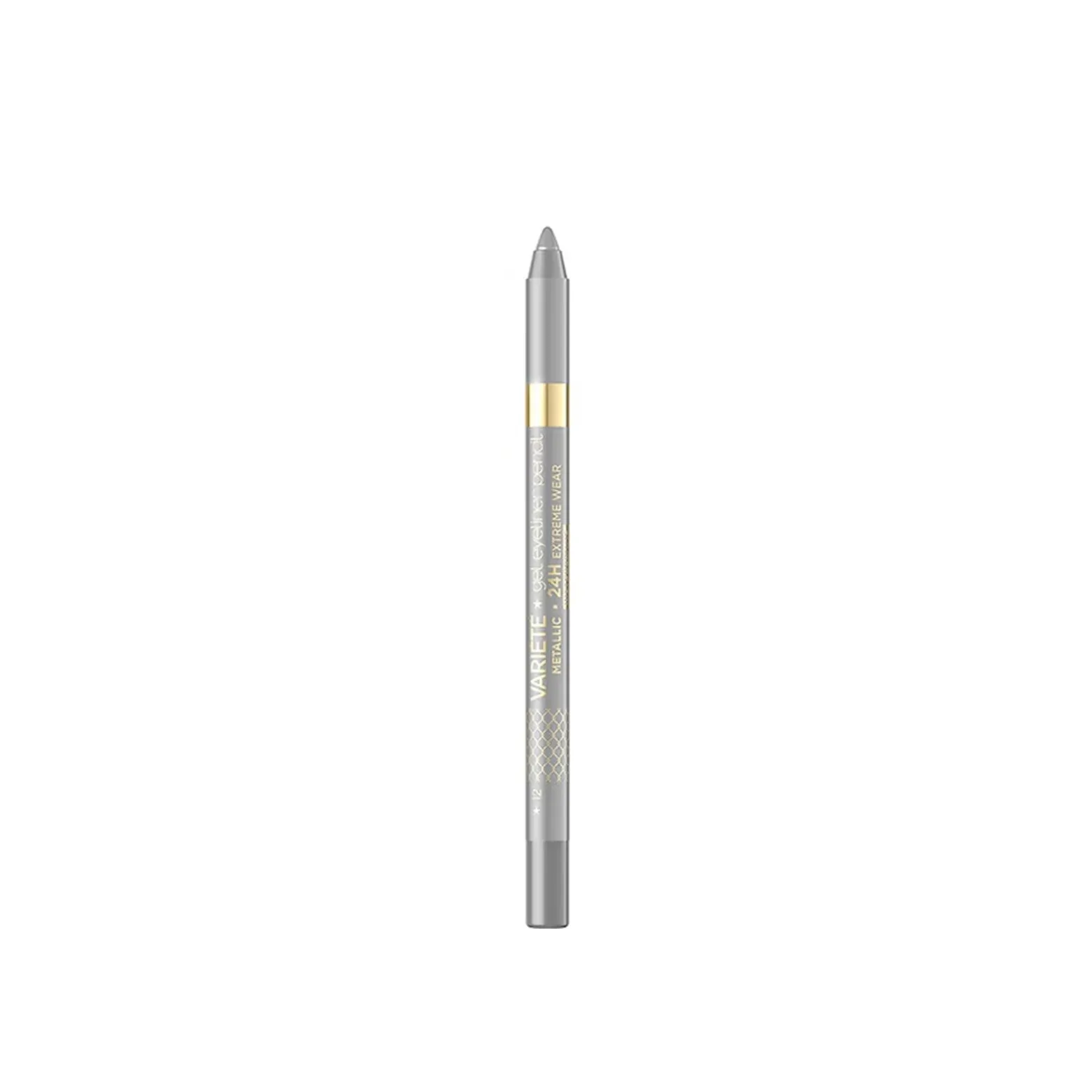 Eveline Cosmetics Variété Gel Eyeliner Pencil 24h Waterproof 12 Silver