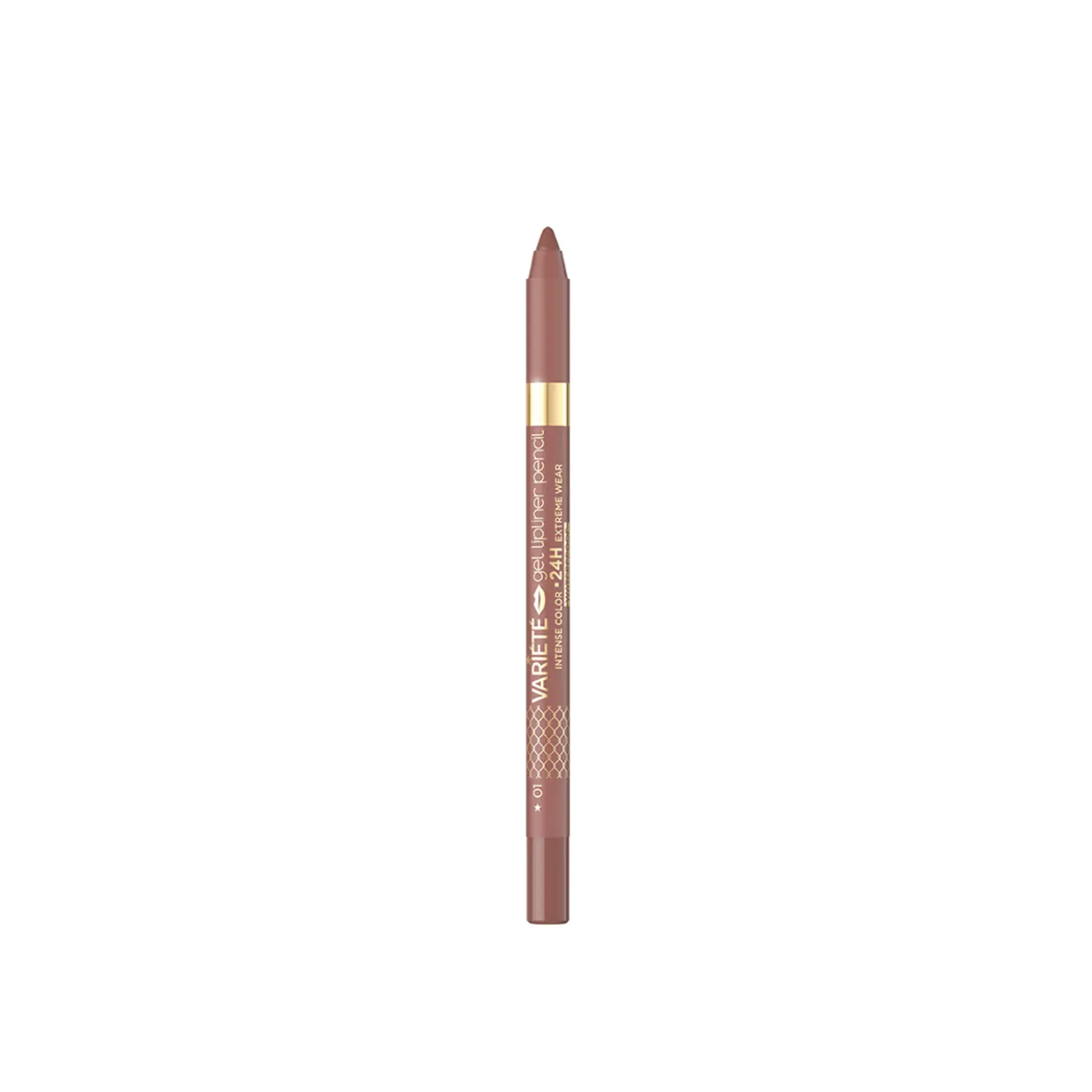 Eveline Cosmetics Variété Gel Lipliner Pencil 24h Waterproof 01 Nude