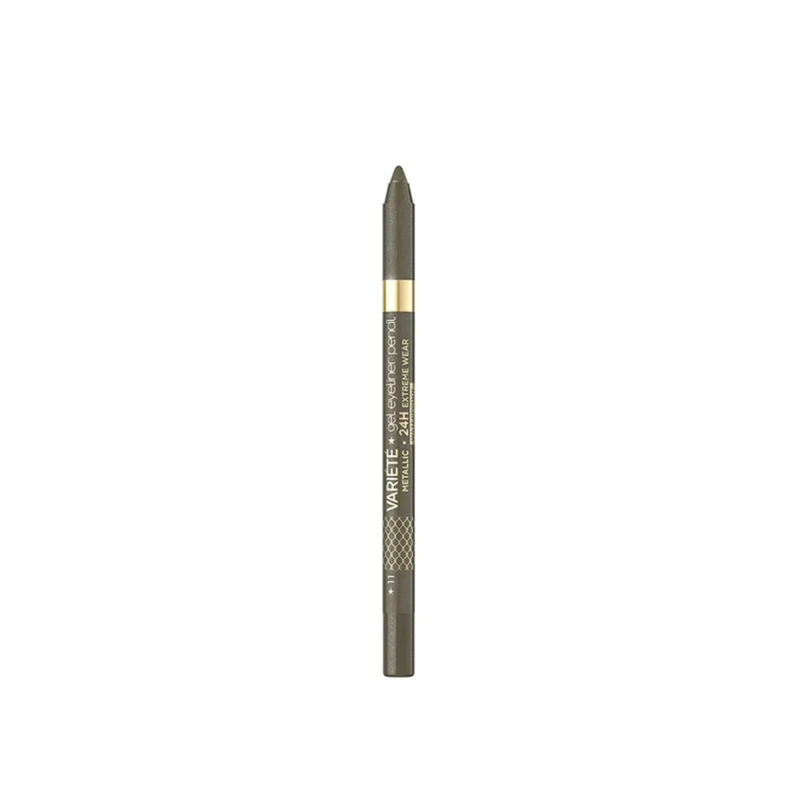 Eveline Cosmetics Variété Gel Eyeliner Pencil 24h Waterproof 11 Khaki