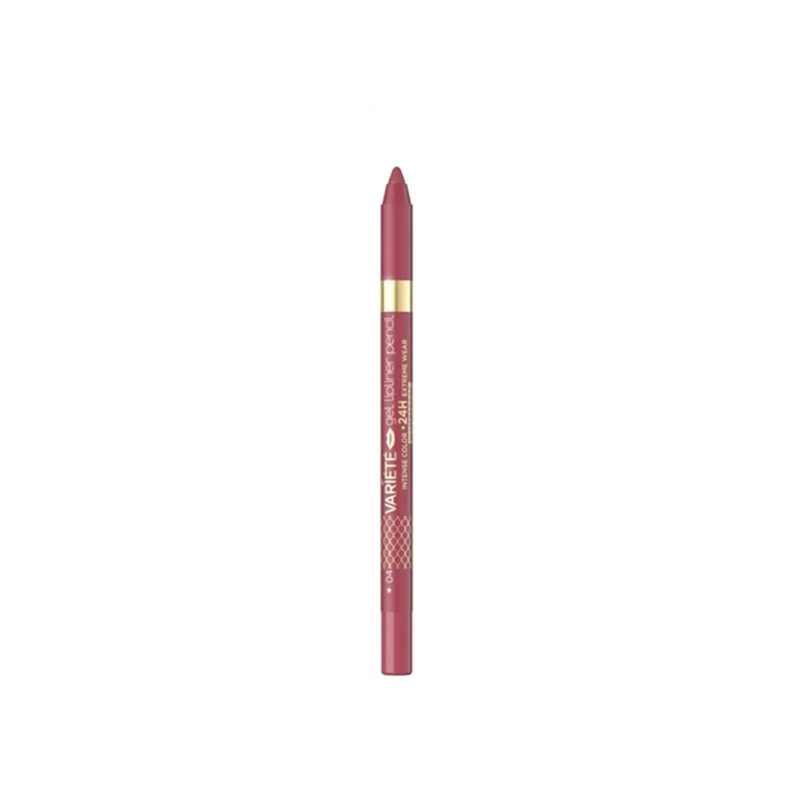 Eveline Cosmetics Variété Gel Lipliner Pencil 24h Waterproof 04 Candy Rose