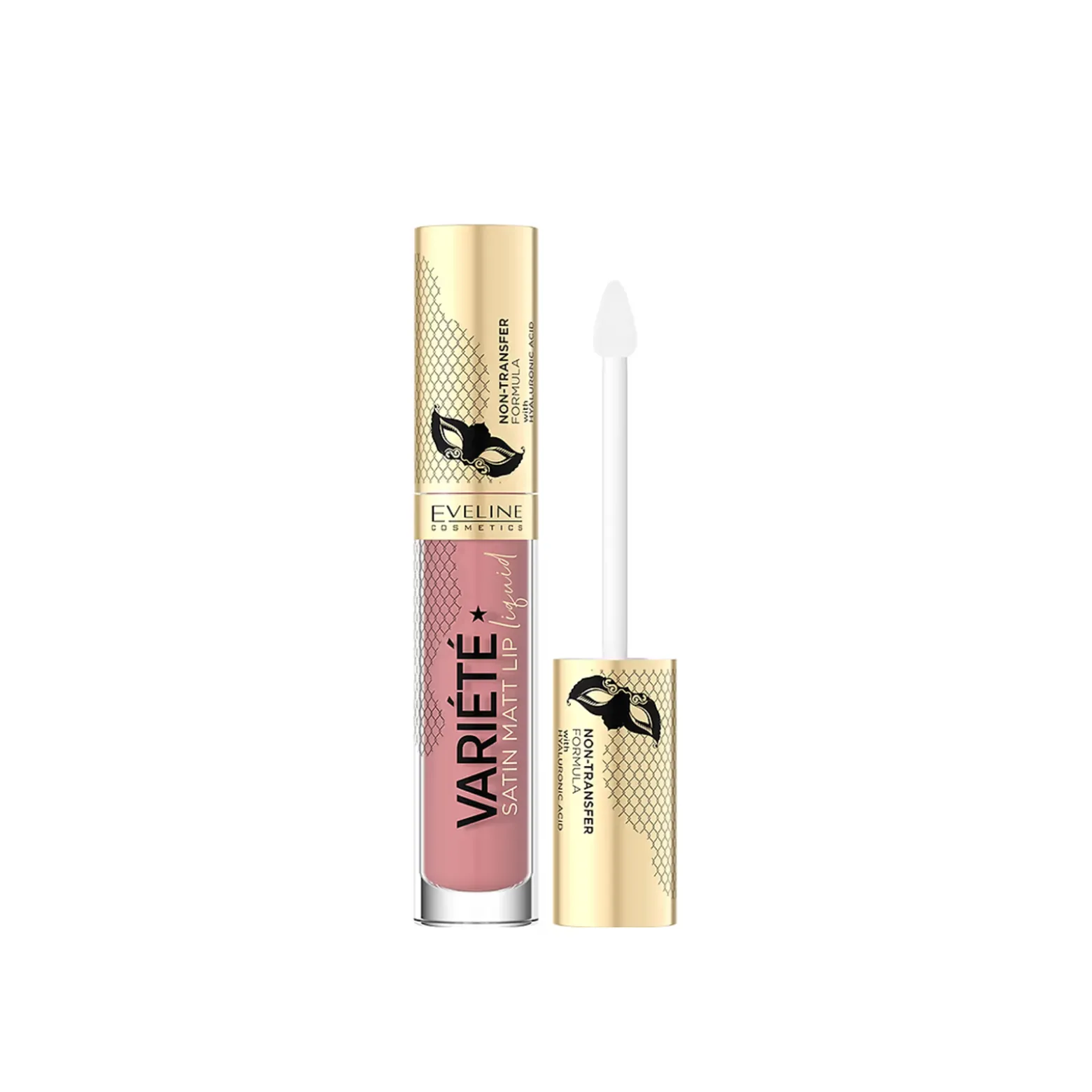 Eveline Cosmetics Variété Satin Matt Lip Liquid 02 Raspberry Cream 4ml (0.13floz)