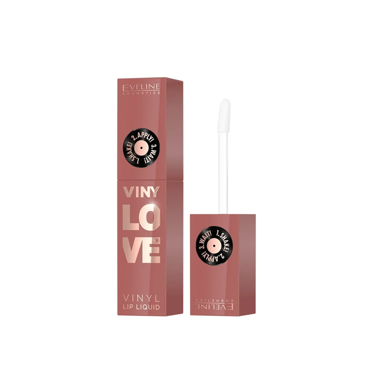 Eveline Cosmetics Viny Love Vinyl Lip Liquid 04 Peachy 4ml (0.14floz)