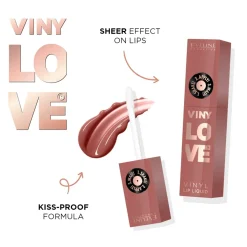 Eveline Cosmetics Viny Love Vinyl Lip Liquid 08 Honey 4ml (0.14floz)