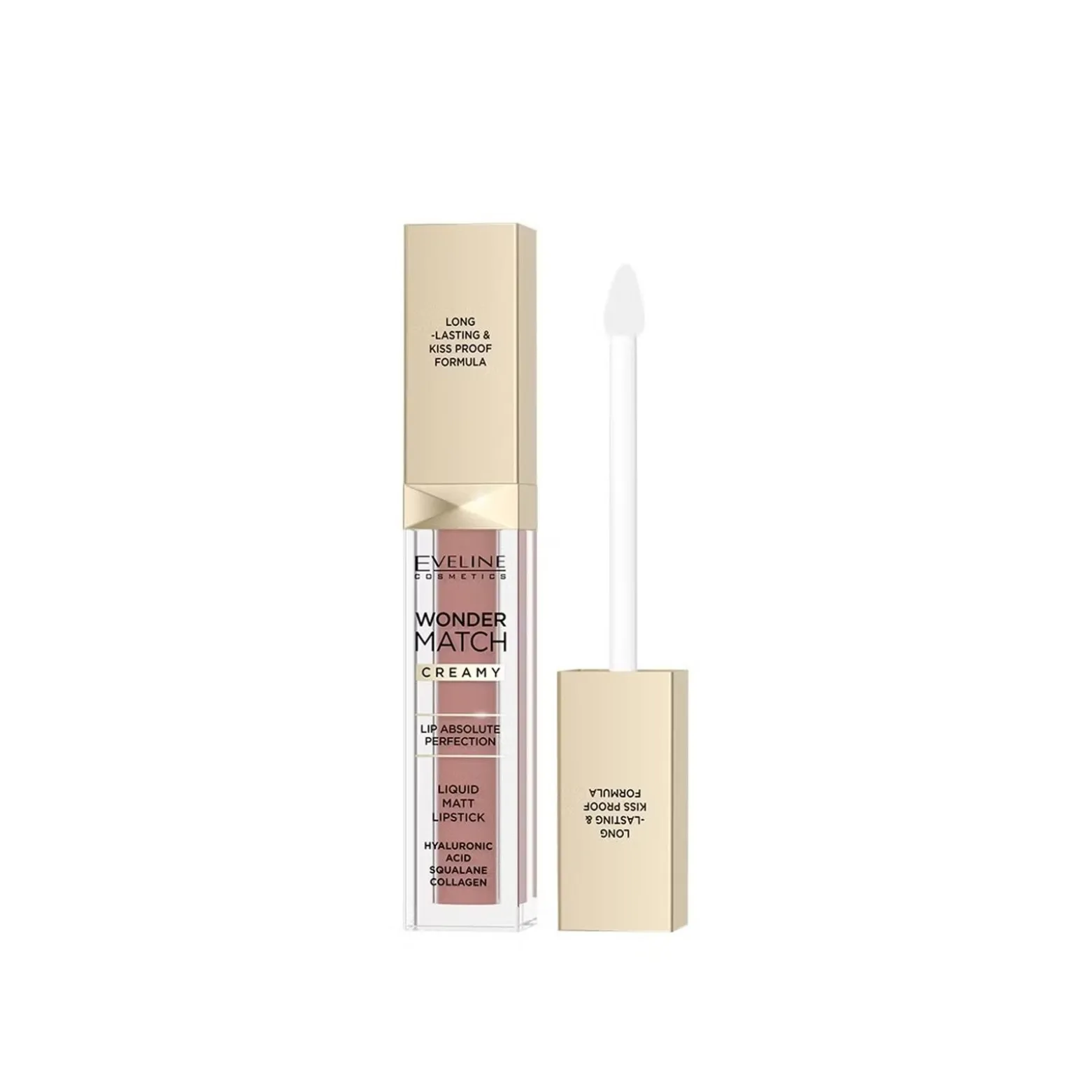 Eveline Cosmetics Wonder Match Creamy Liquid Matte Lipstick 04 Caramel 6.8ml (0.24floz)